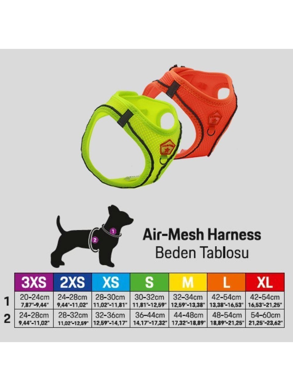 Airmesh Göğüs Tasması