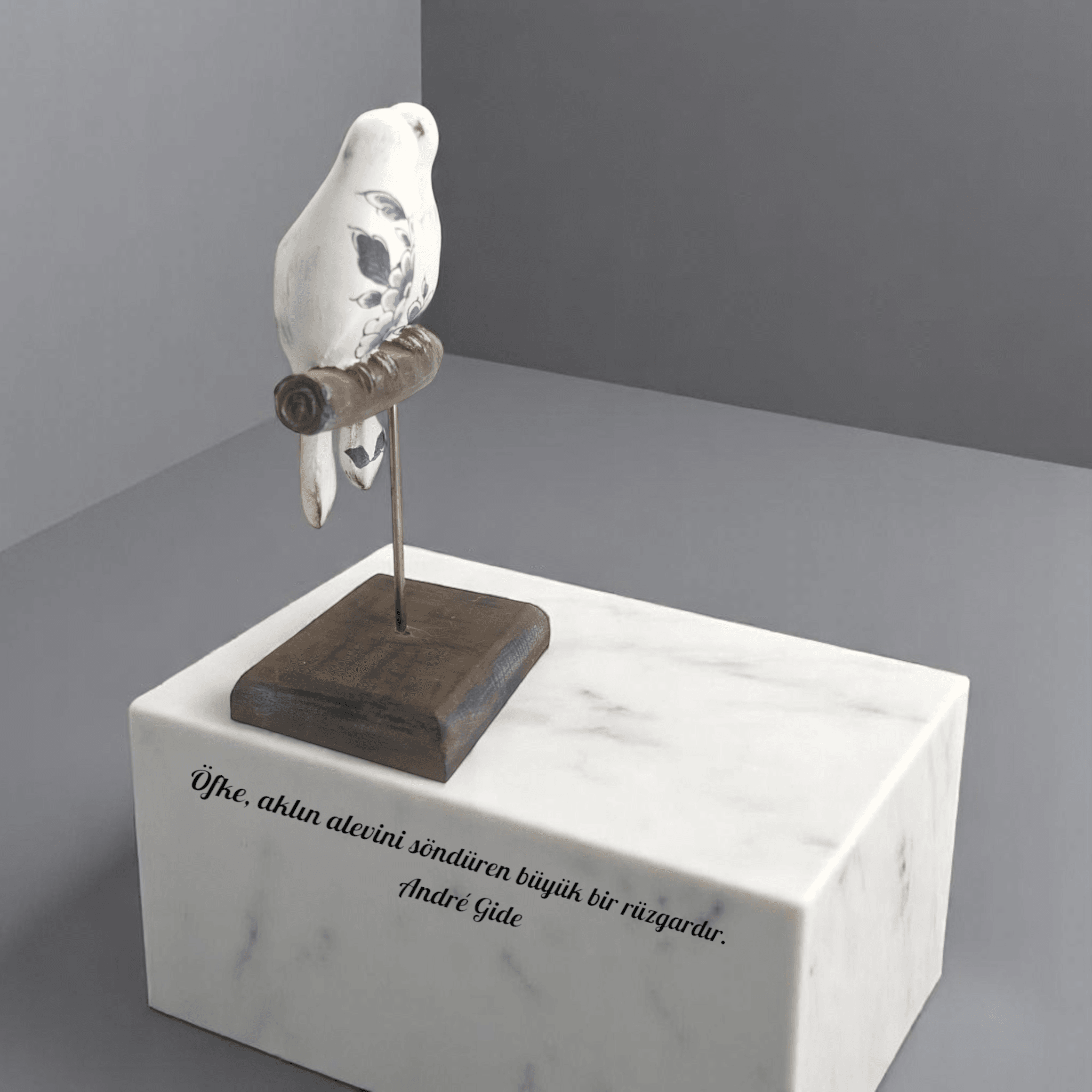 Daldaki Kuş Dekoratif Biblo PES04 