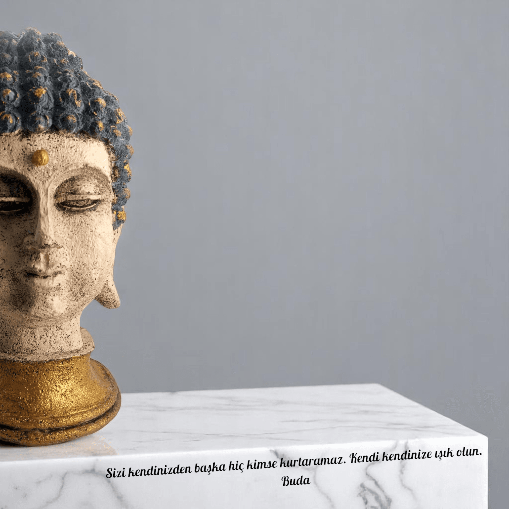 Buda Büst Dekoratif Obje PES08 