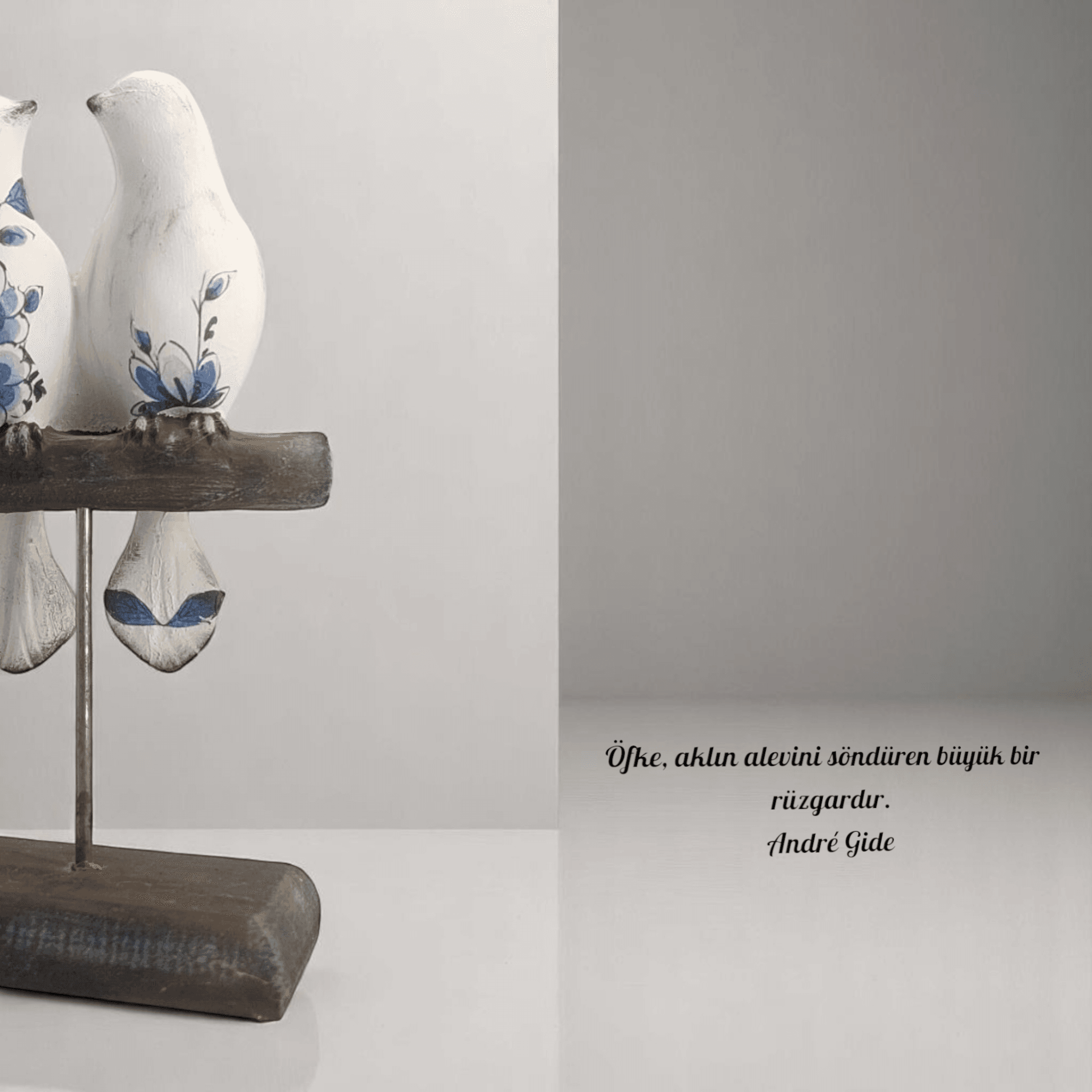 Daldaki Kuş Dekoratif Biblo PES04 
