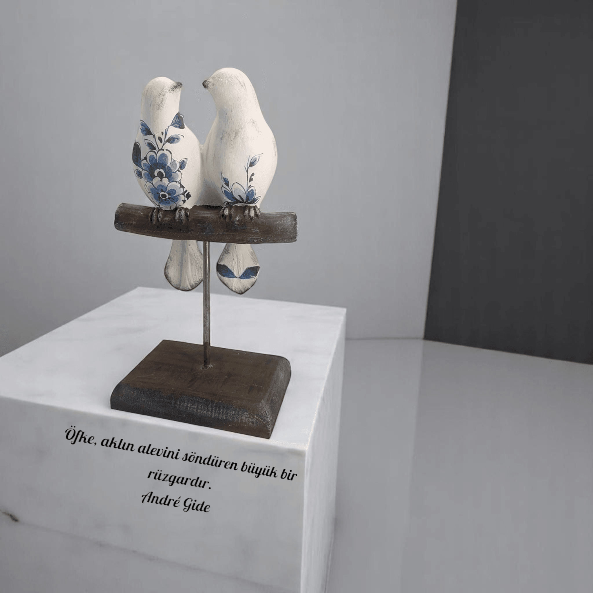 Daldaki Kuş Dekoratif Biblo PES04 