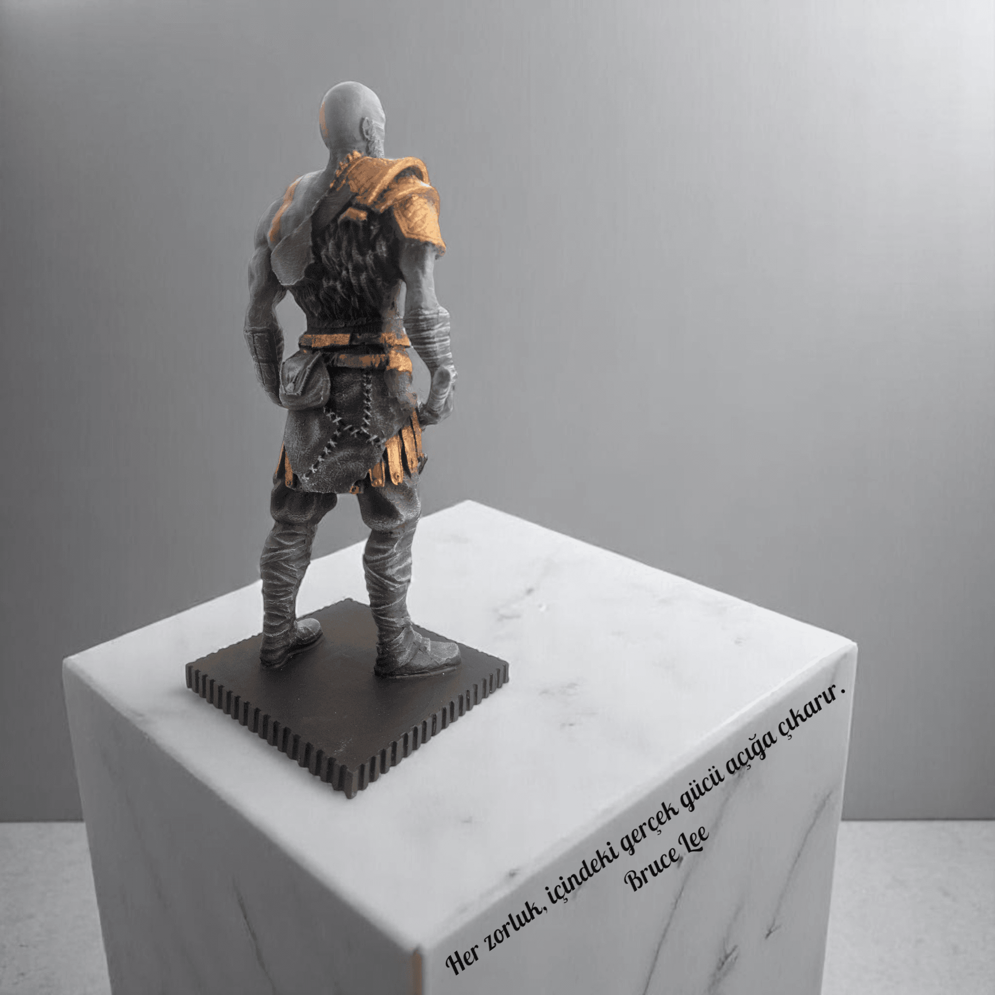 Kratos Büst Dekoratif Obje PES06 