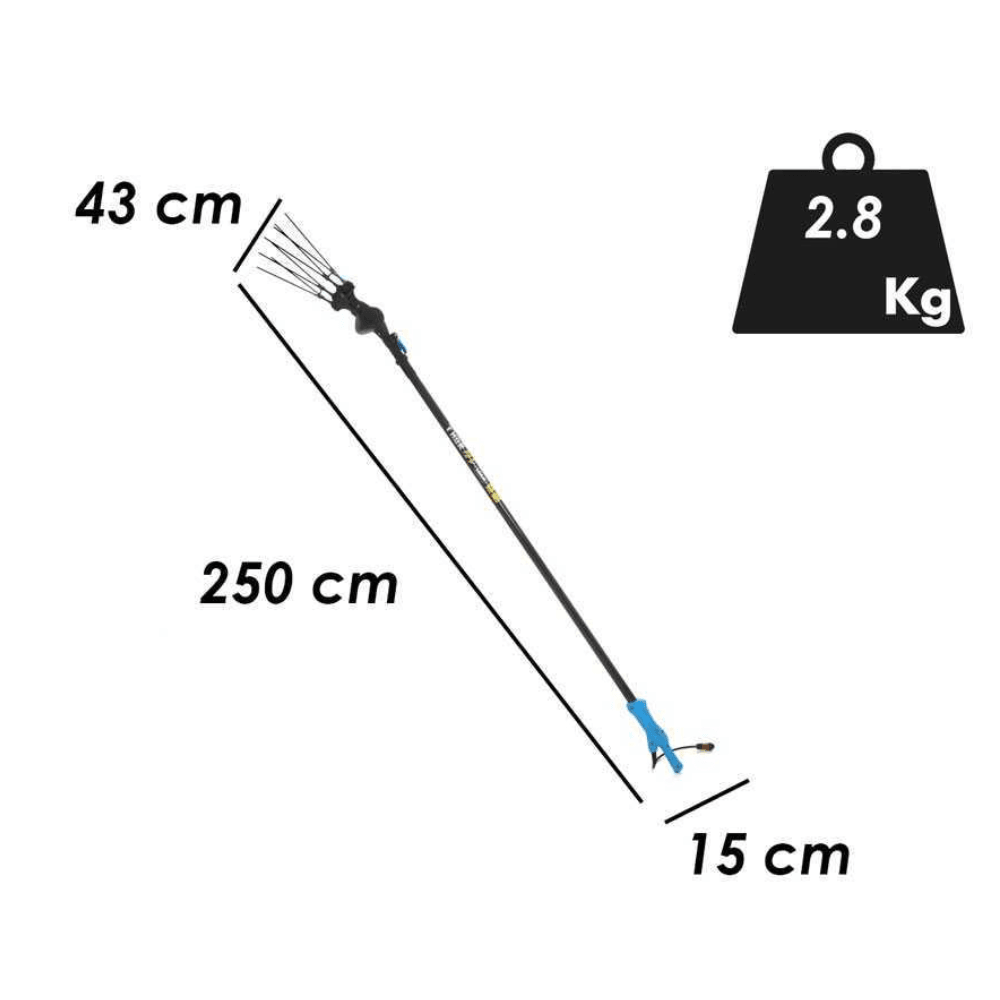 Lisam Thor 9358 Zeytin ve Meyve Hasat Makinesi 12V 250-350cm