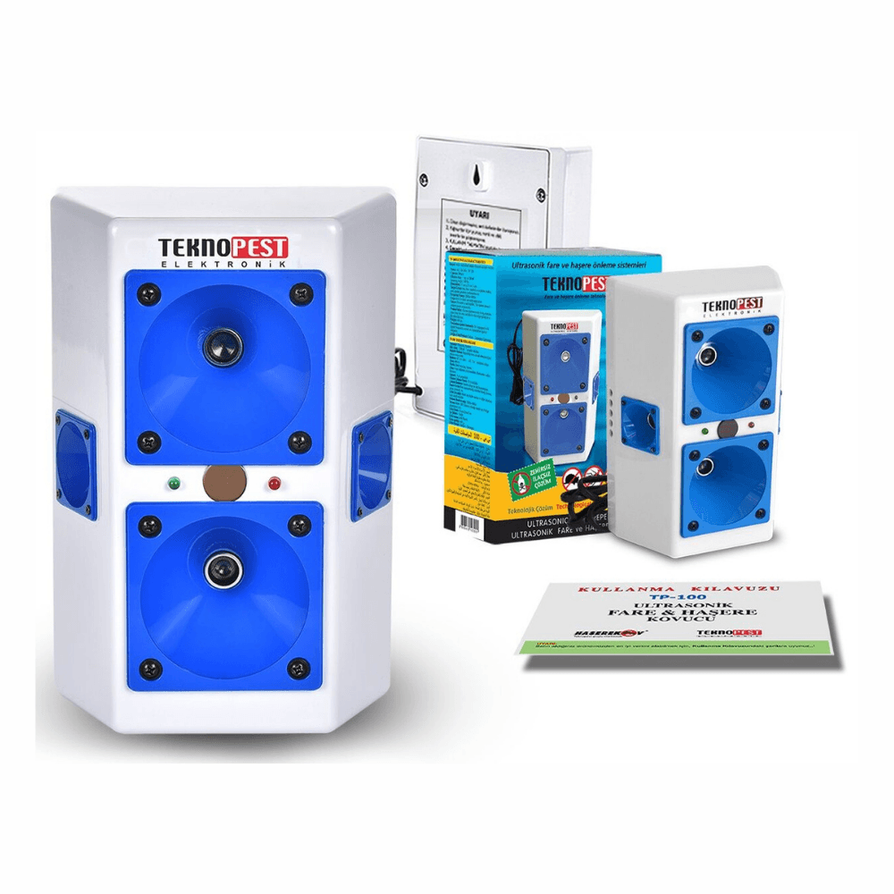 Teknopest TP-100 Ultrasonik Fare ve Haşere Kovucu 150m2