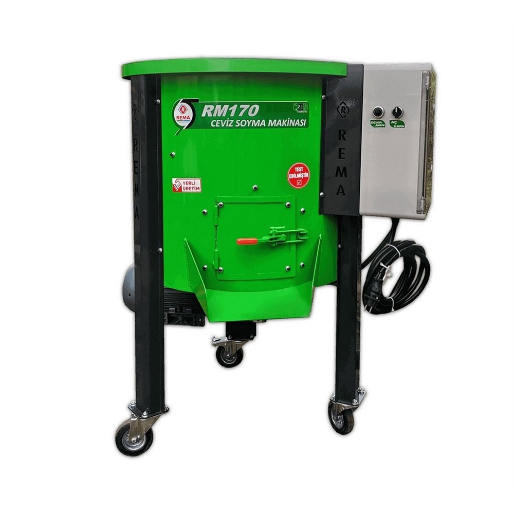 Rema Rm170 170 Litre - 90 Kg Devir Ayarlı Ceviz Soyma Makinesi