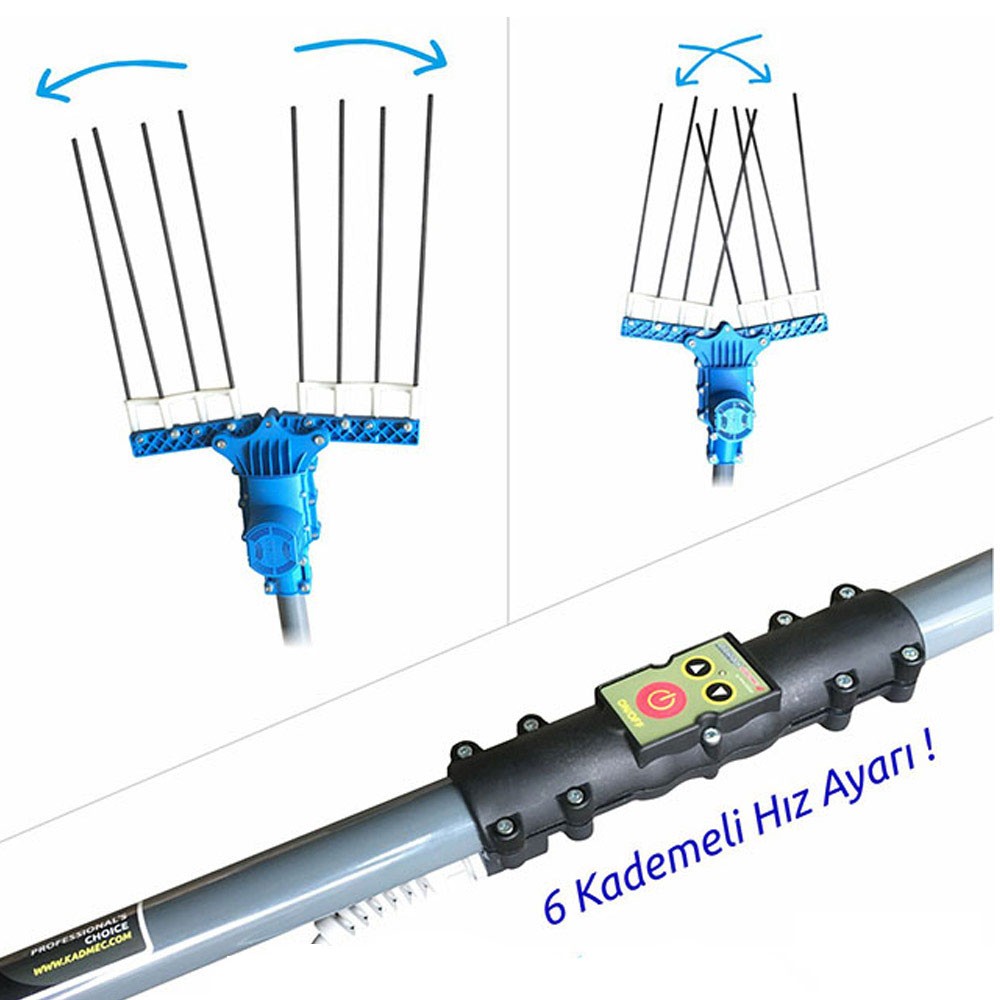 Atrax V4 Pro Zeytin Hasat Makinesi (Ekli Sırık 212-362 cm)