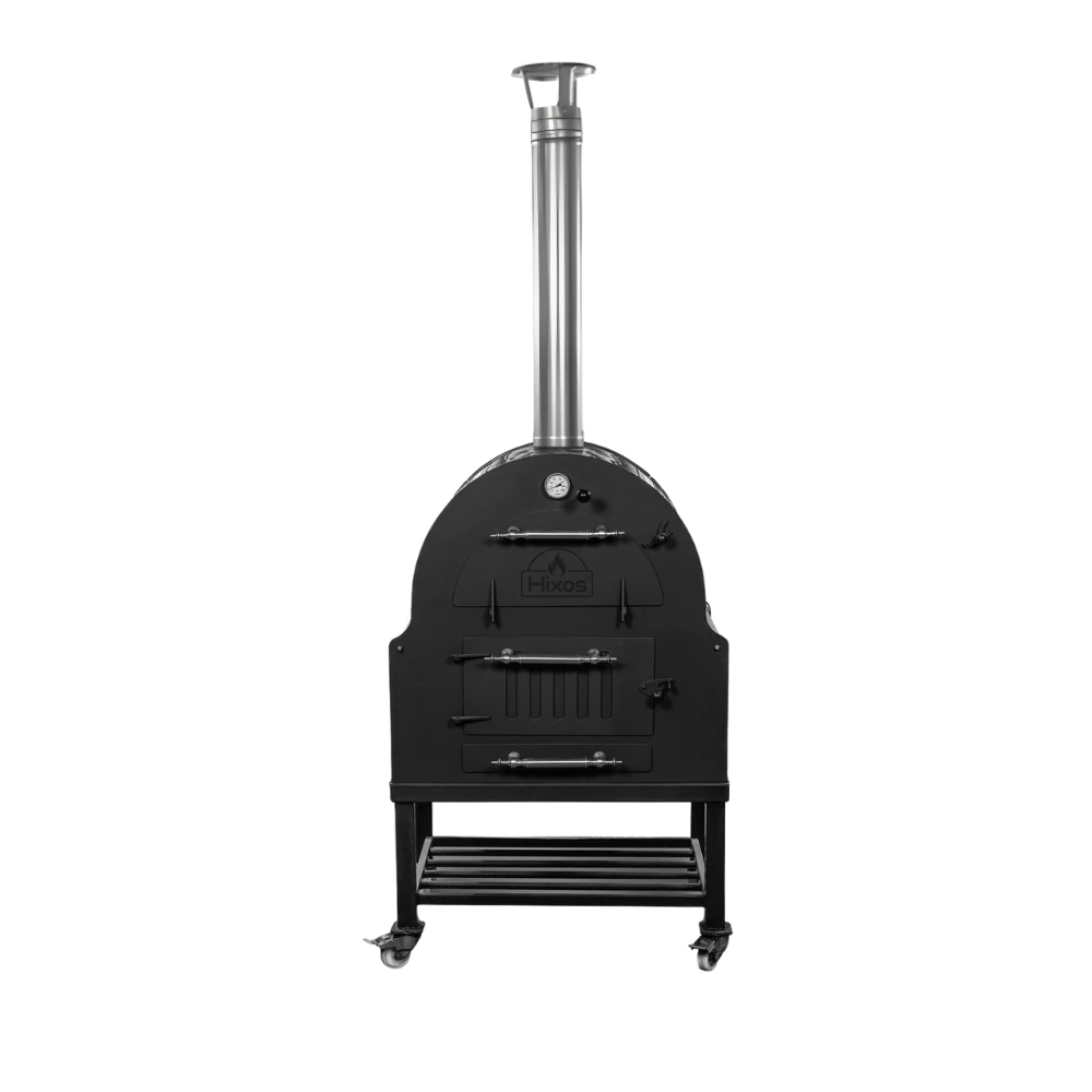 Hixos Small Odunlu Seyyar Bahçe Fırını 50*60