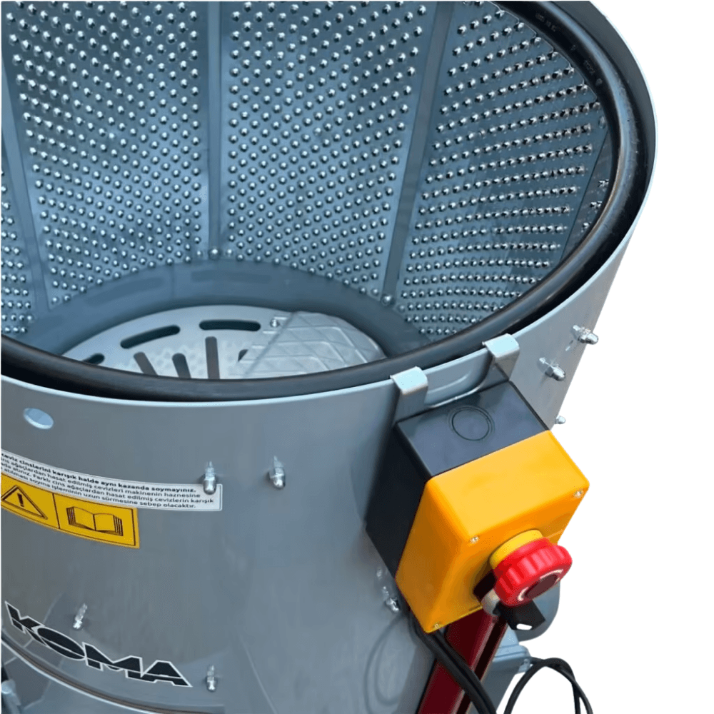 Koma 100 Litre Rendeli Tip Ceviz Soyma Makinesi