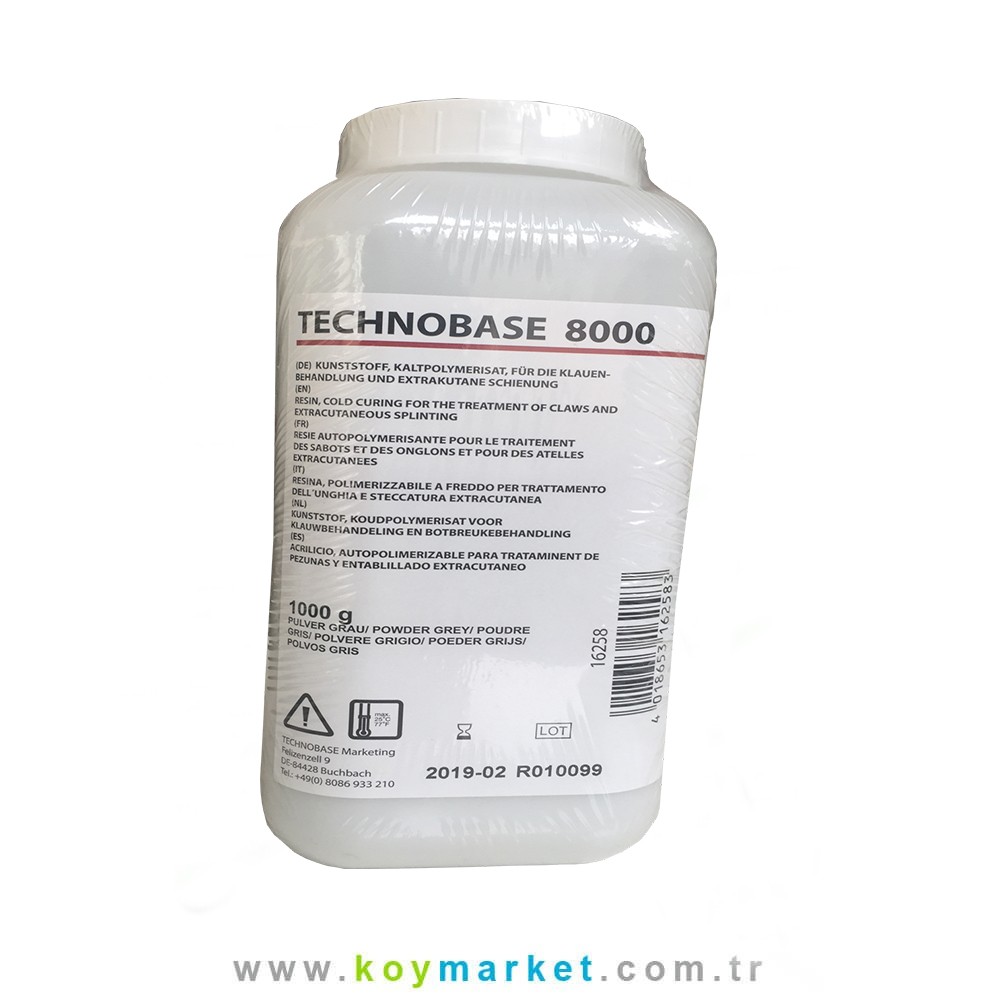 Technobase 8000 Tırnak Bakım Seti Tozu 1000 g