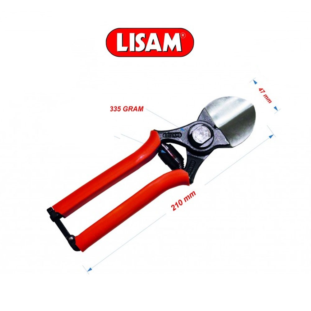 Lisam 9001 Profesyonel Budama Makası 21 cm