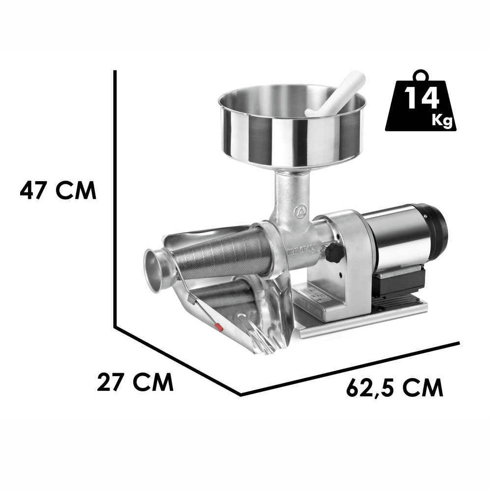 Tre Spade Big-2P Elegant Elektrikli Salça Makinesi 480W