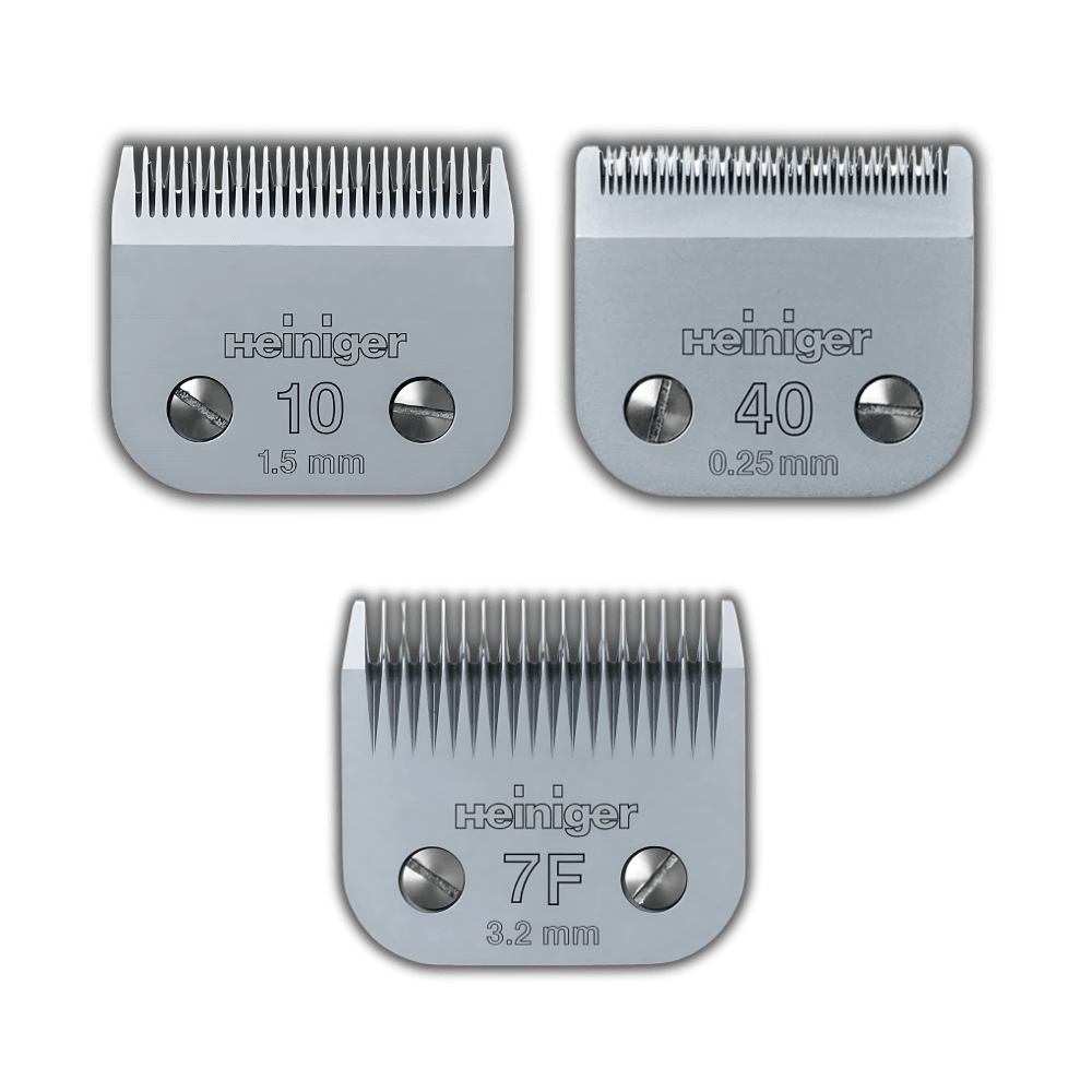 Heiniger 10 - 7F - 40 Numara Bıçak Seti