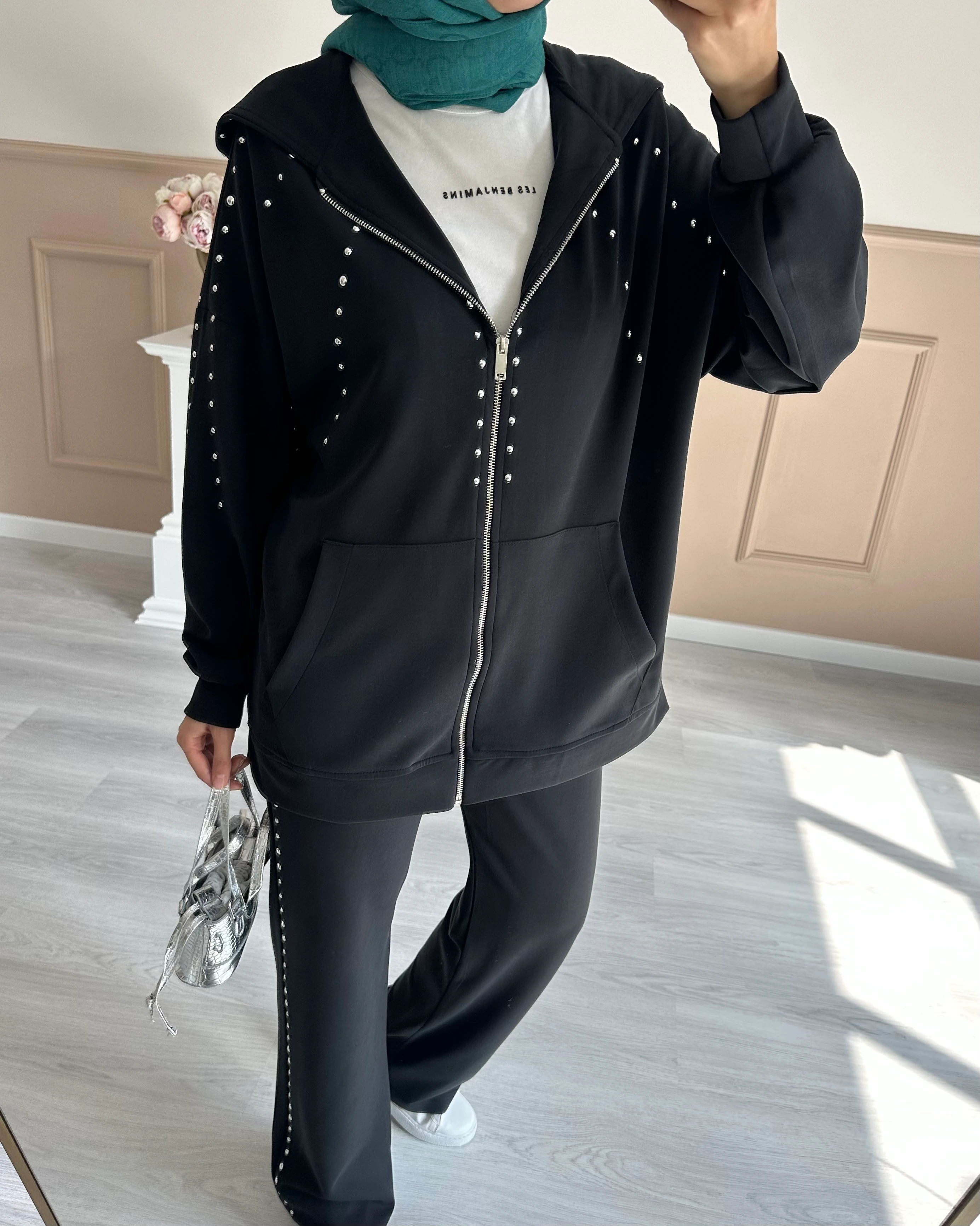 TWİST MODEL TAKIM/SİYAH