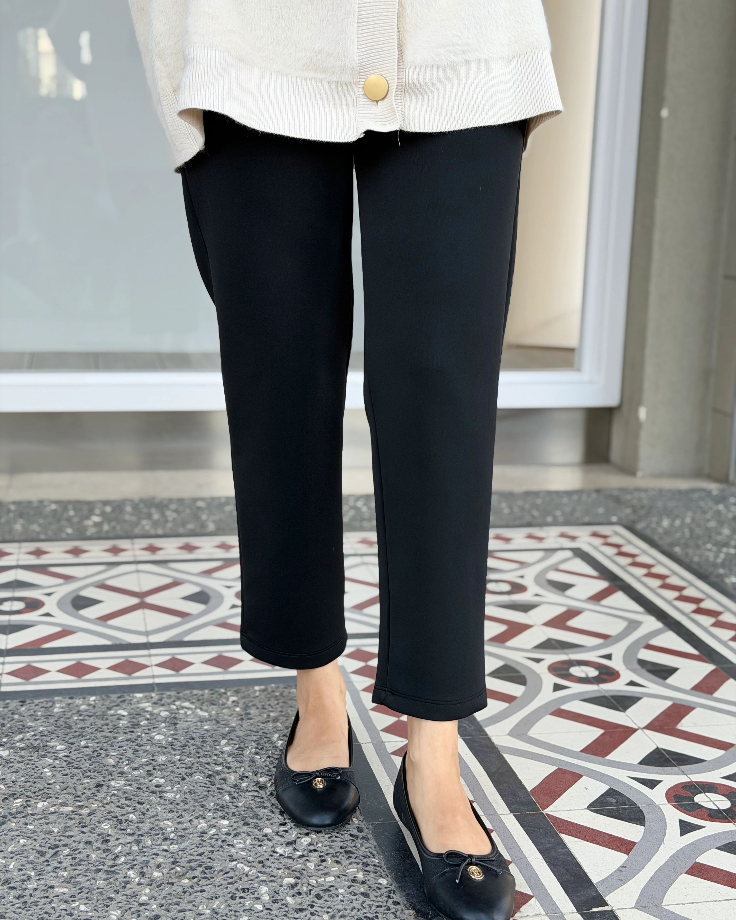 SCUBA HAVUÇ PANTOLON SİYAH