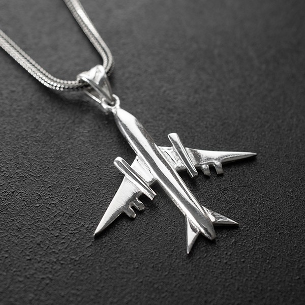 Airplane Design Necklace