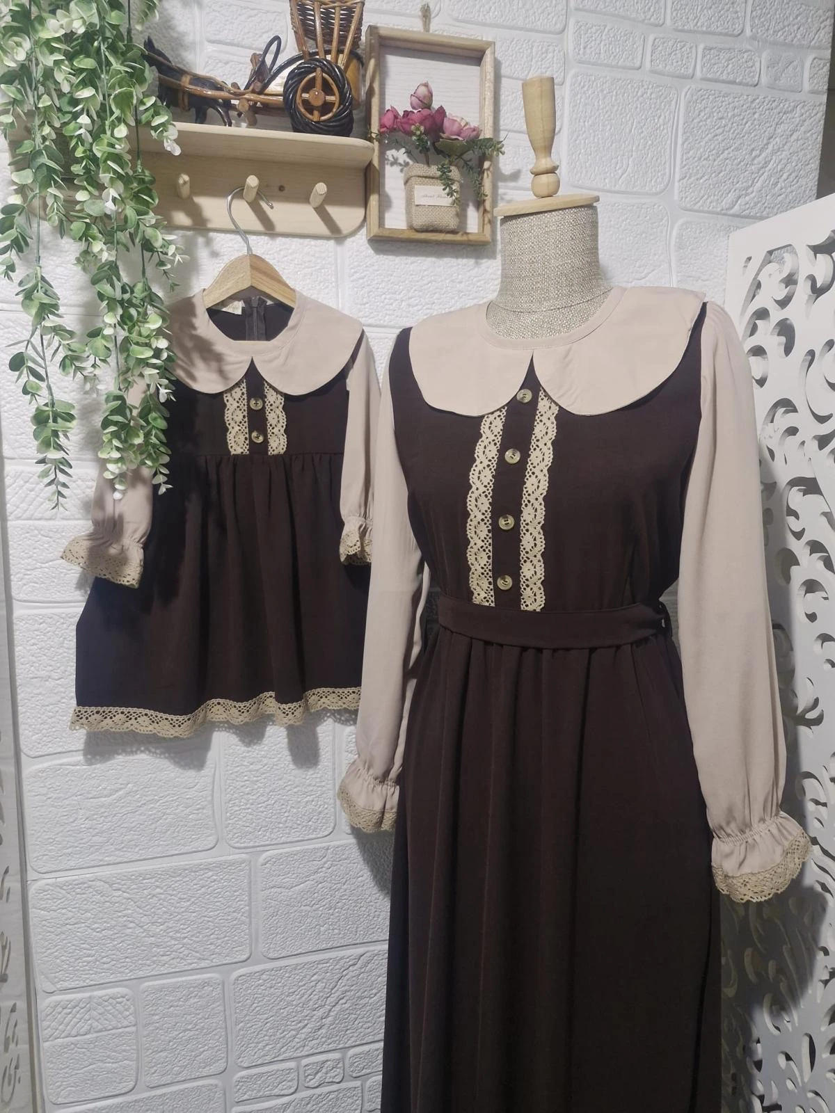 Anne-Kız Takım Acı Kahve