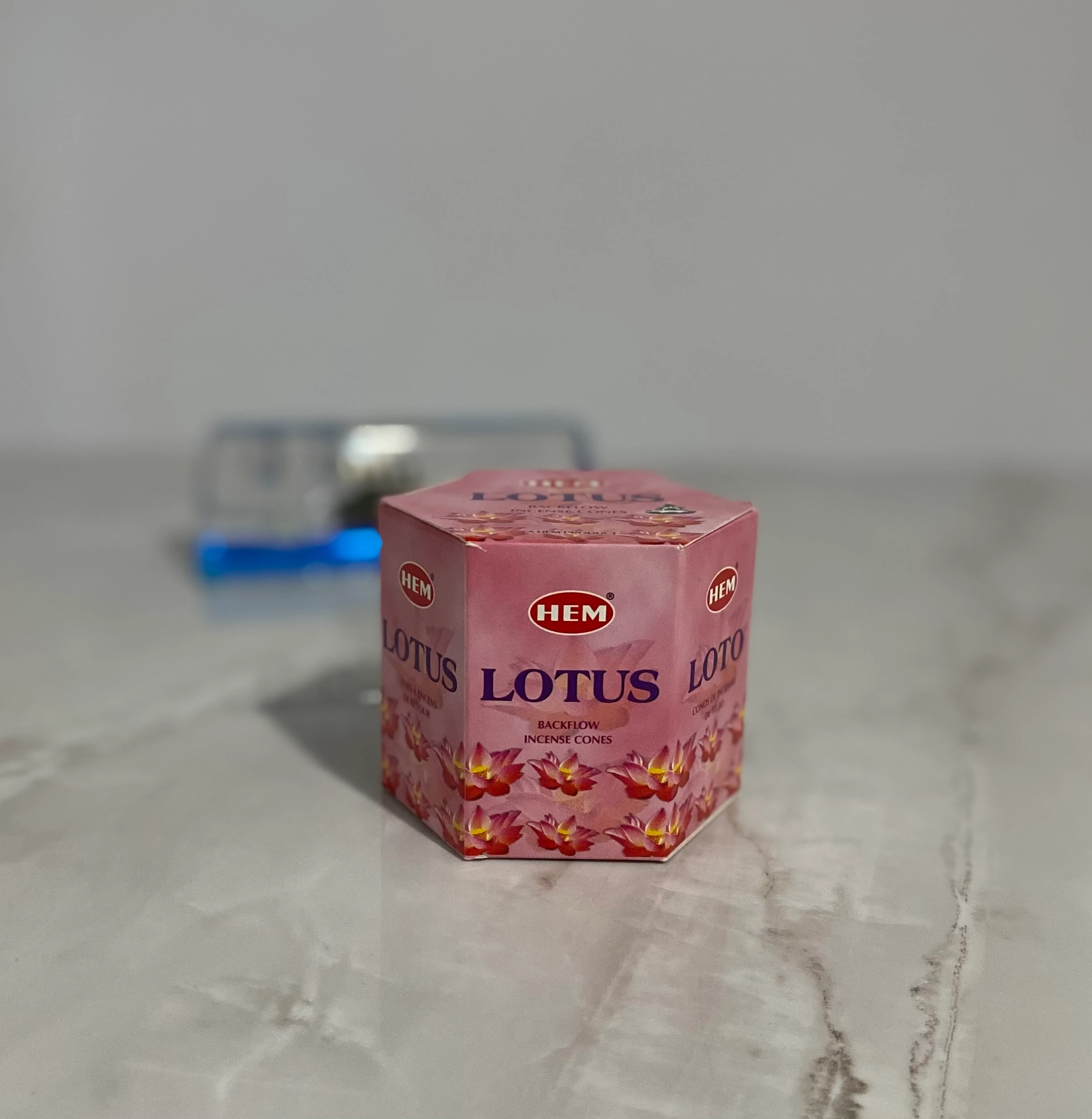 Lotus Çiçegi Geri Akış Tütsü