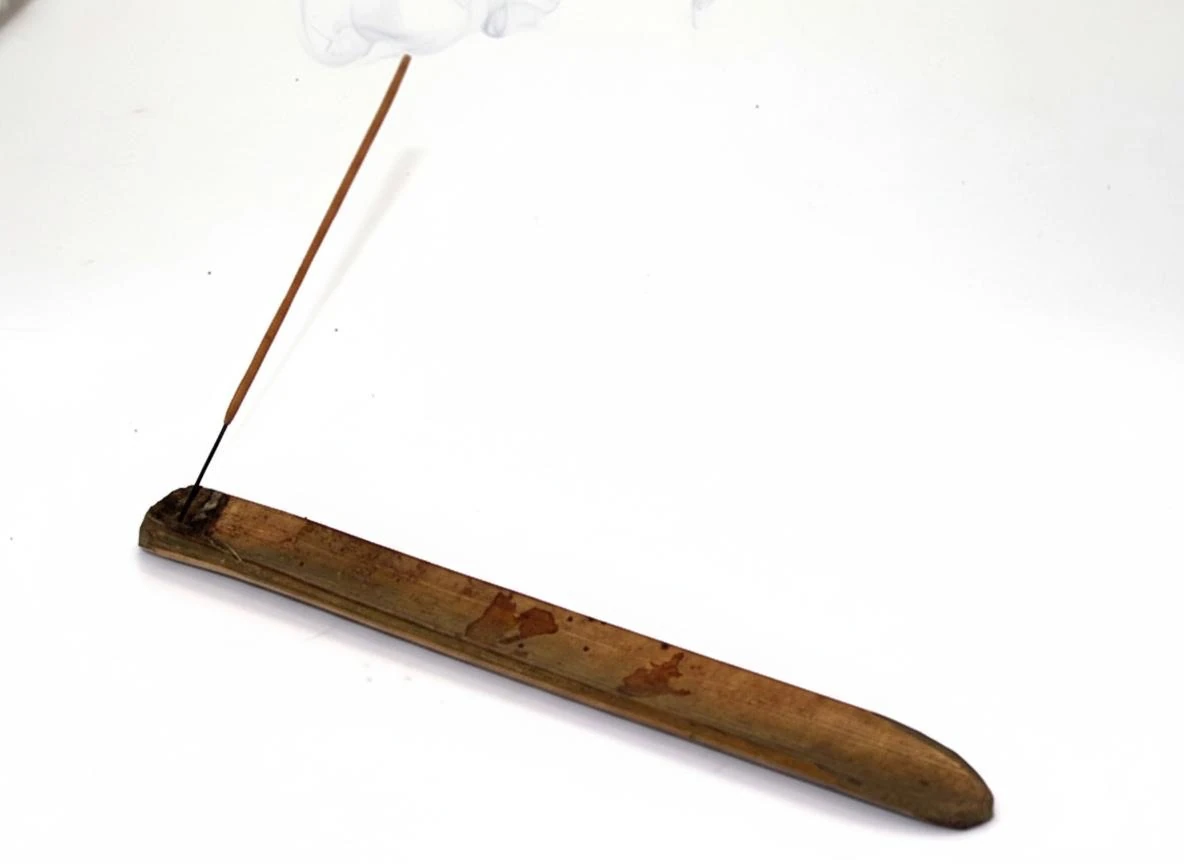 Ahşap Uzun Kayık Tütsülük (30 cm)