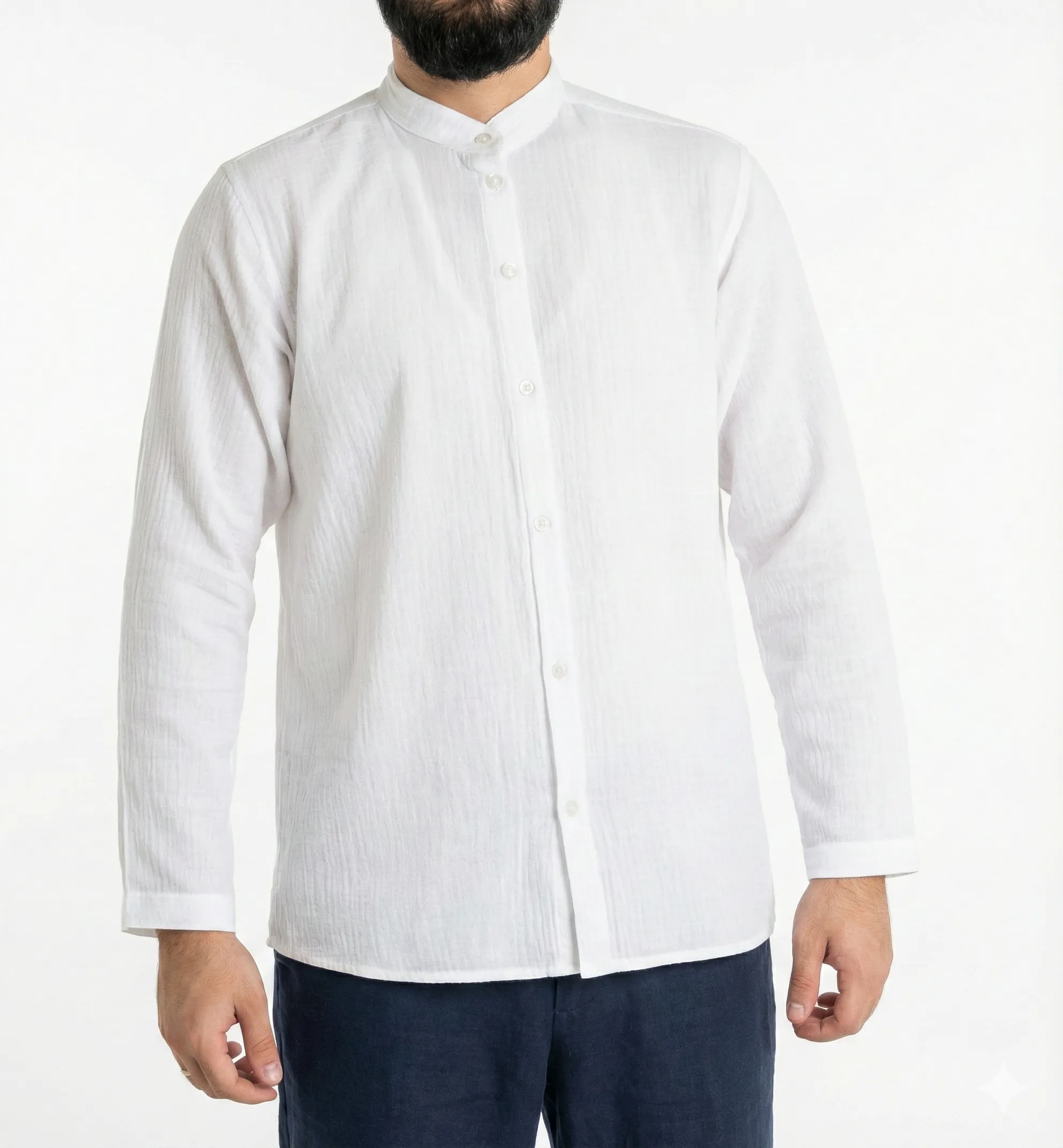 Sayha %100 Pamuk (Cotton) Beyaz Gömlek