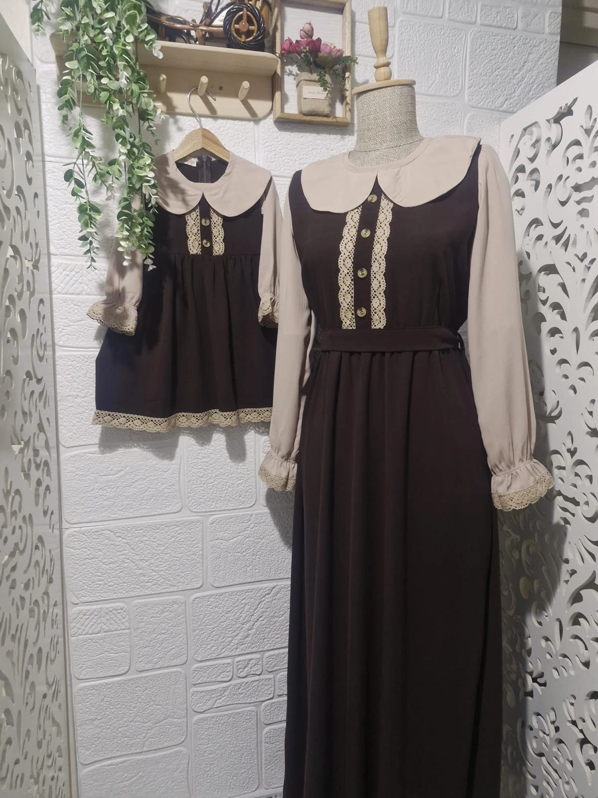 Anne-Kız Takım Acı Kahve