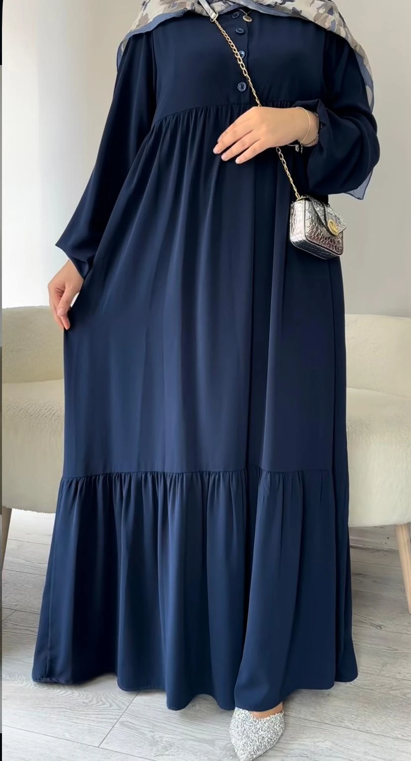 MEDİNE DÜĞMELİ ELBİSE