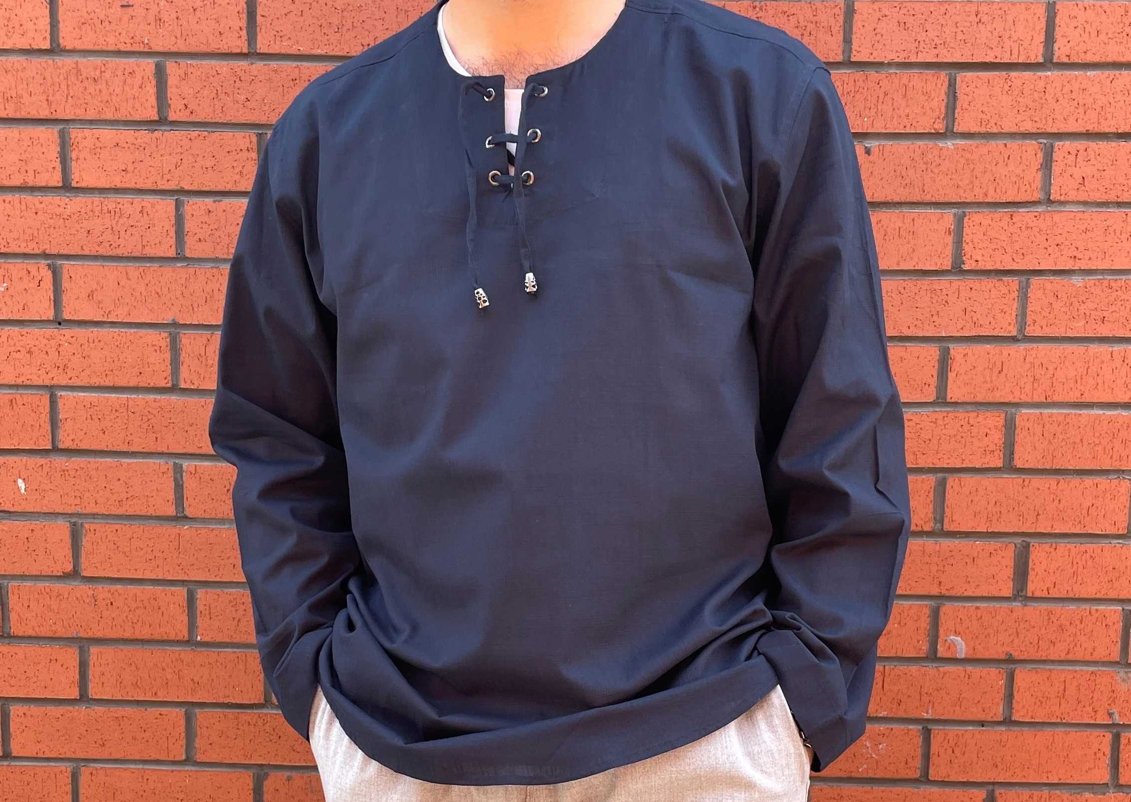 İplikli Yarım Gömlek