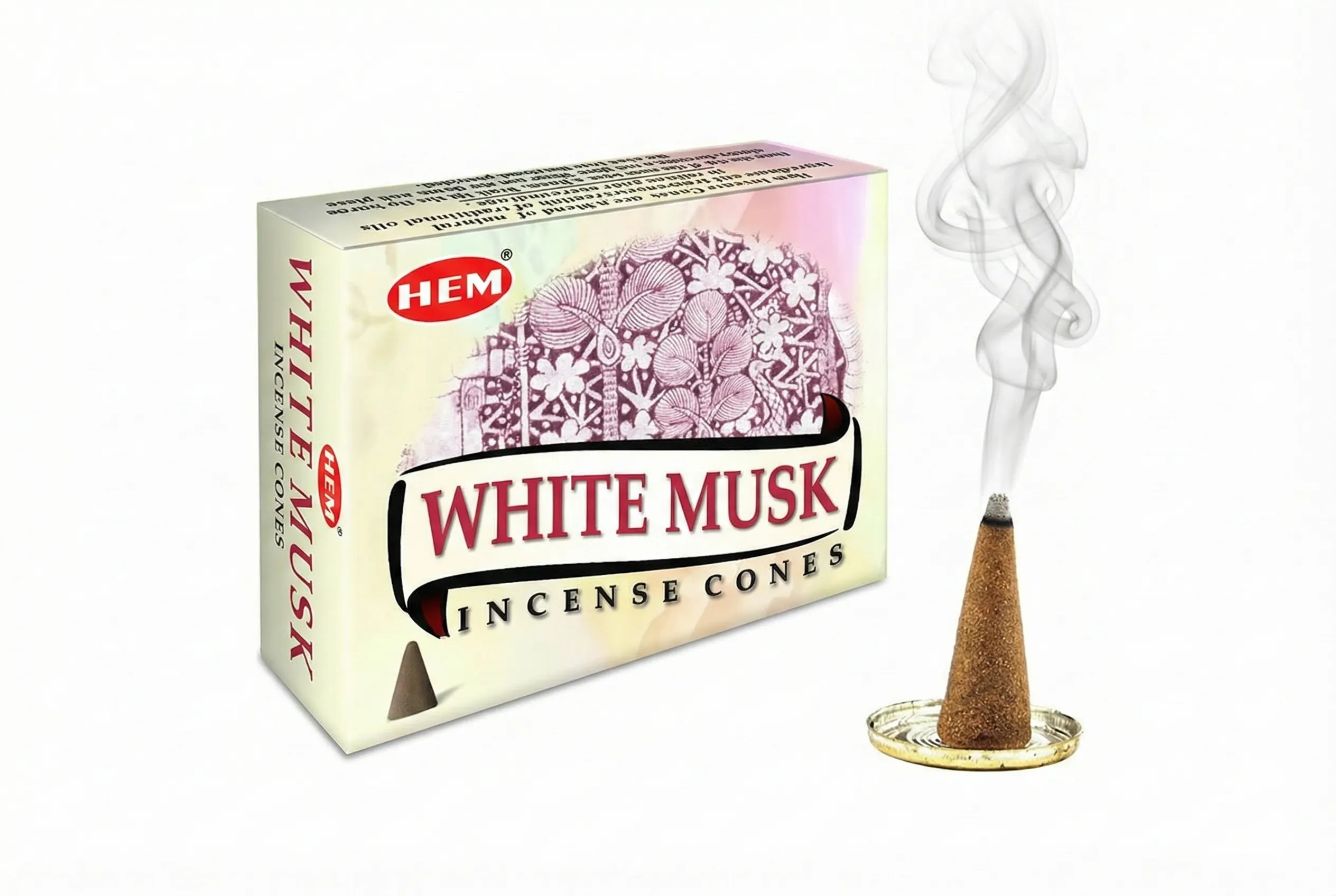 (Whıte Musk) Beyaz Misk Konik Tütsü