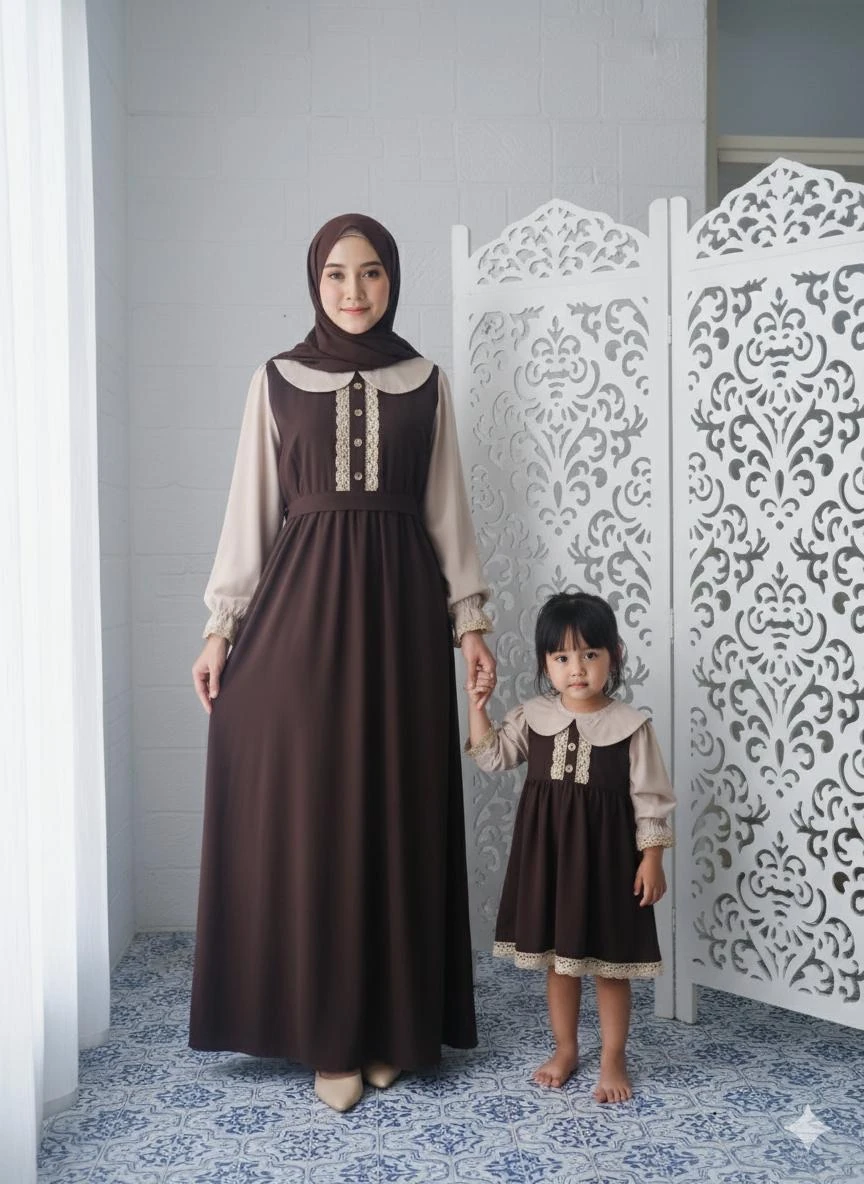 Anne-Kız Takım Acı Kahve