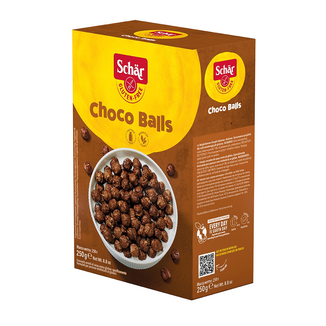 Schar Choco Balls Glutensiz Mısır Gevreği