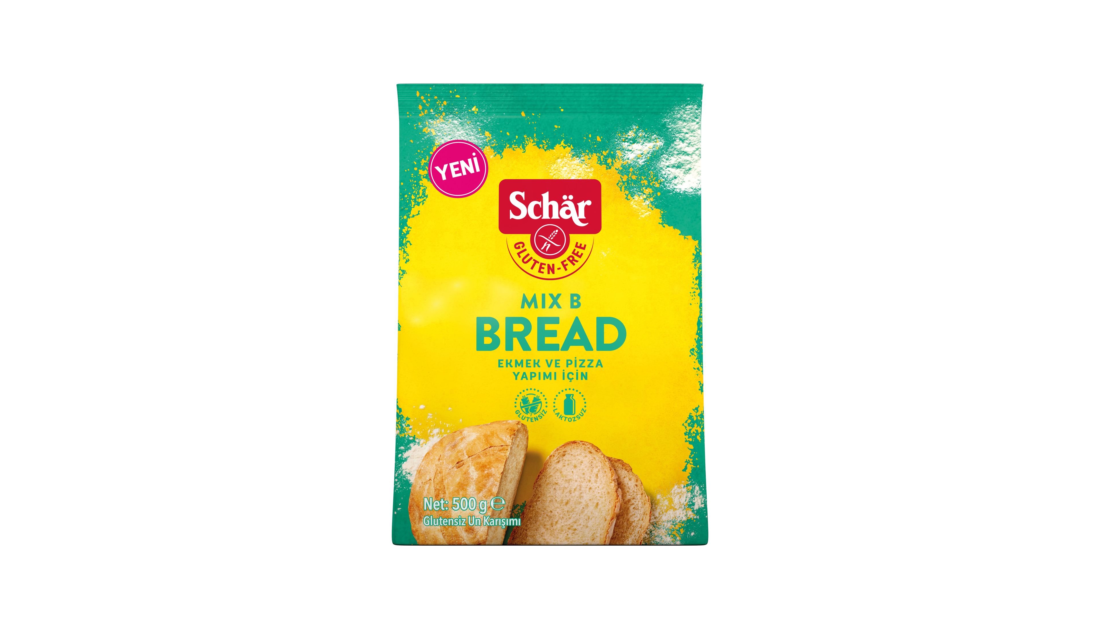 Schar Mix B Bread Glutensiz Ekmek ve Pizza Unu 500 GR