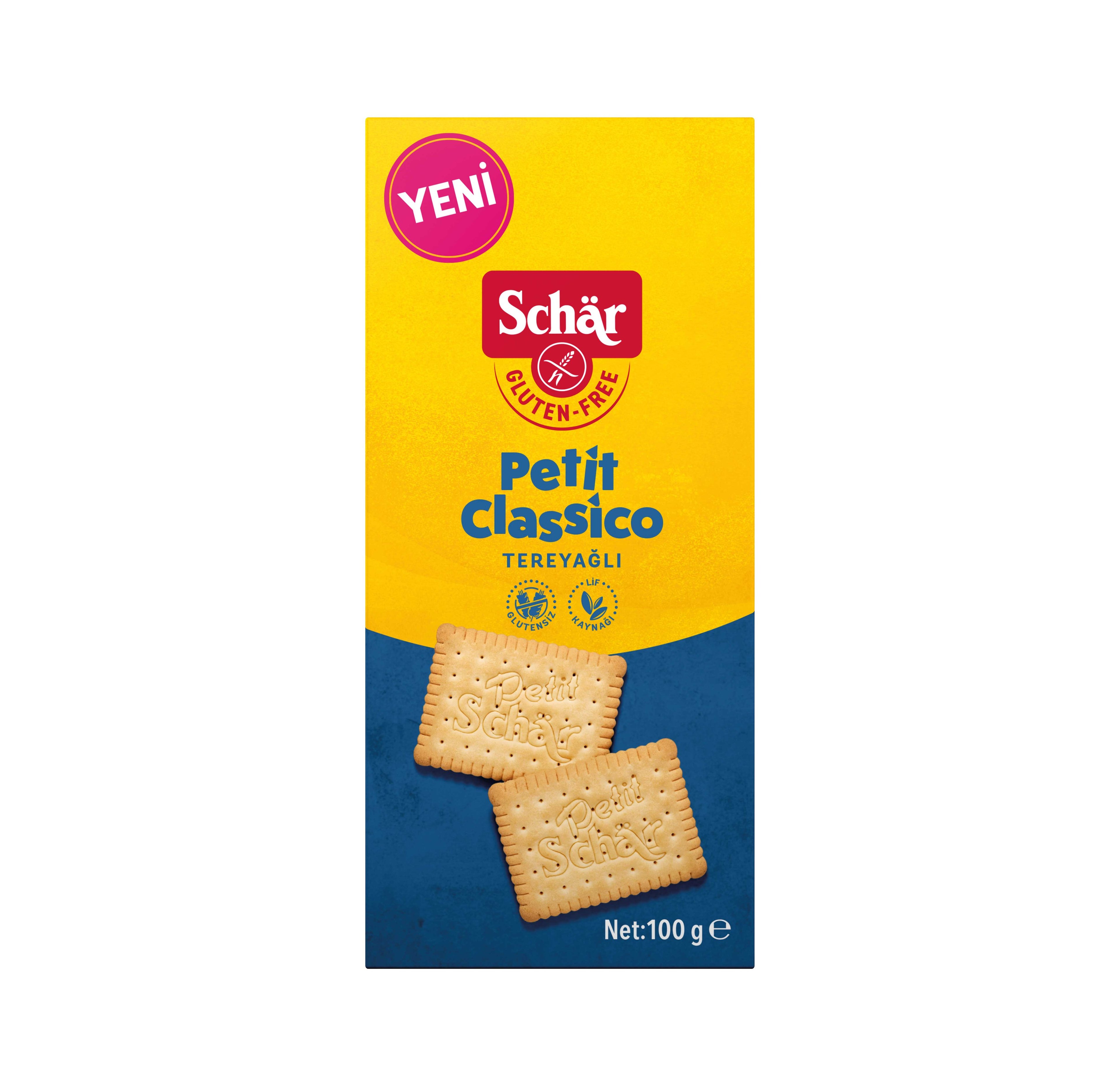 Schar Glutensiz Petit Classico Tereyağlı Bisküvi