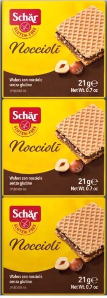 Schar Noccioli Glutensiz Fındıklı Gofret (3x21g)