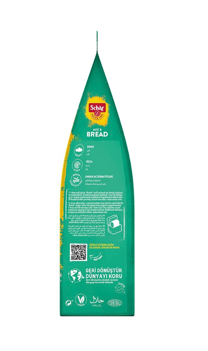 Schar Mix B Bread Glutensiz Ekmek ve Pizza Unu 1000 GR