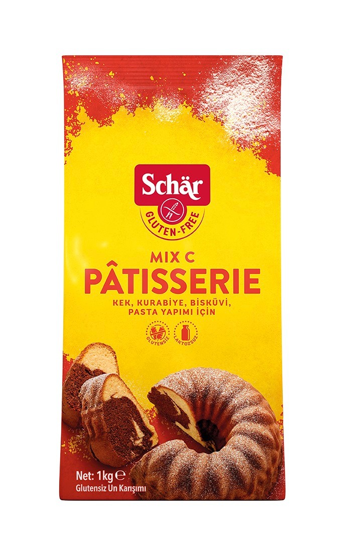 Schar Mix C Patisserie Glutensiz Kek, Glutensiz Kurabiye, Glutensiz Pasta Unu