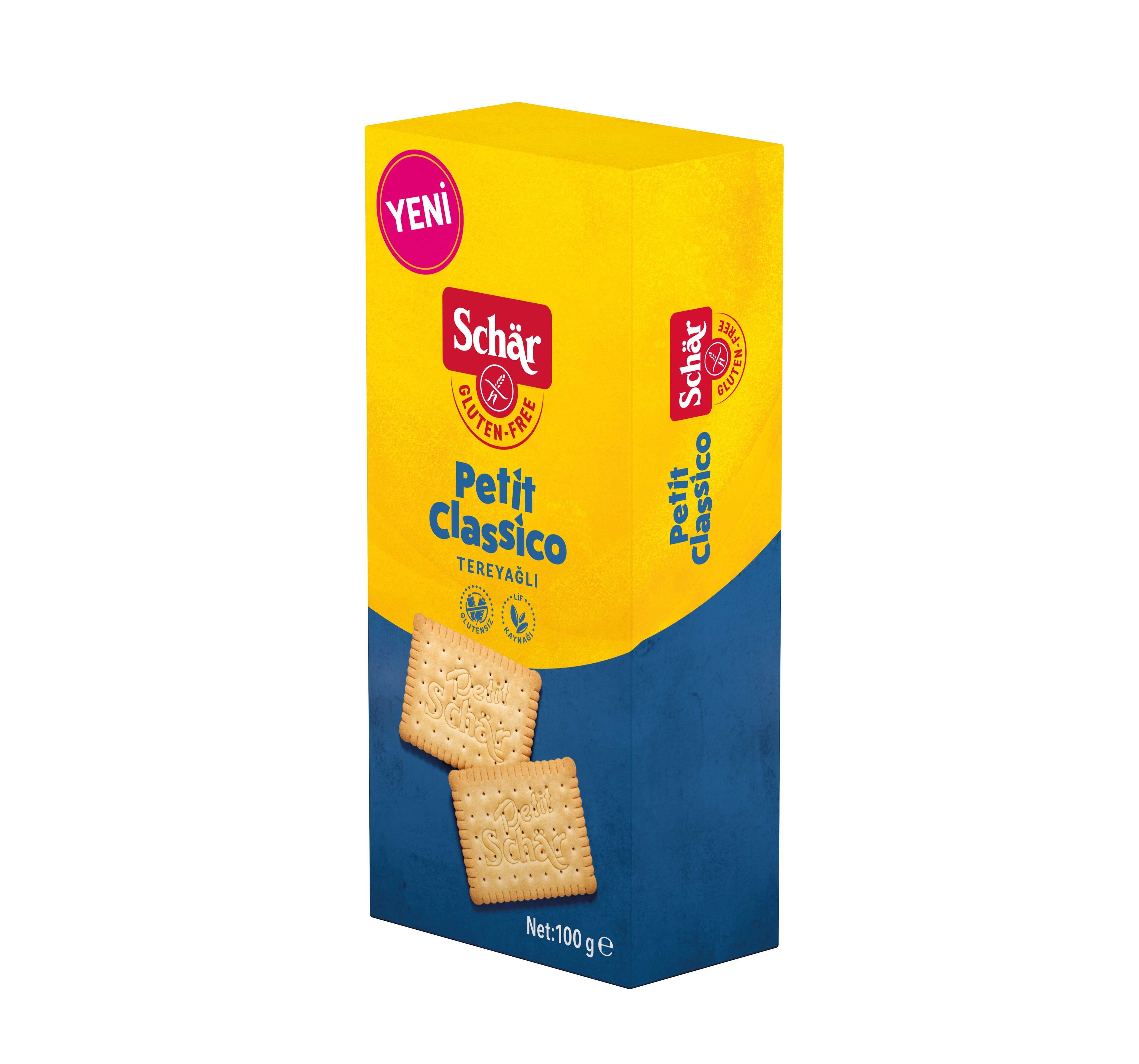 Schar Glutensiz Petit Classico Tereyağlı Bisküvi