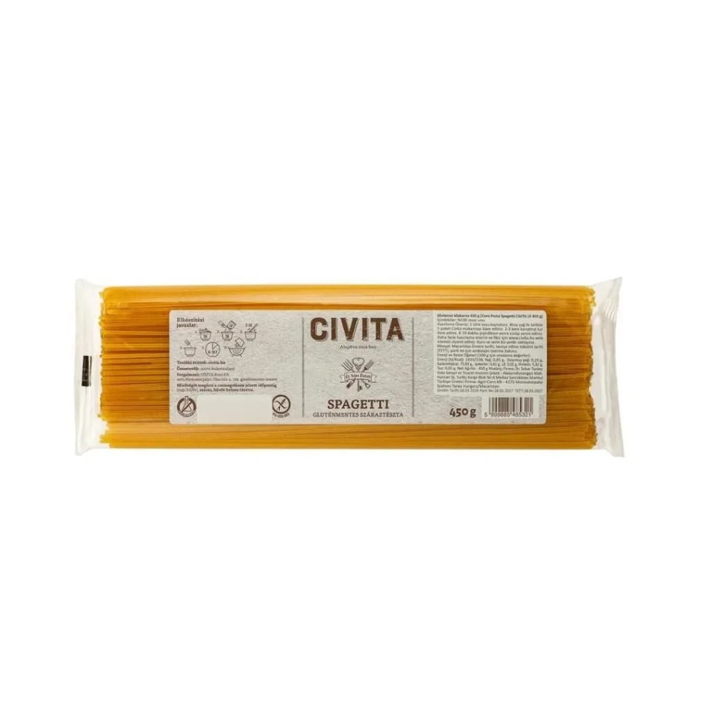 Glutensiz Civita Spagetti Makarna 450 gr