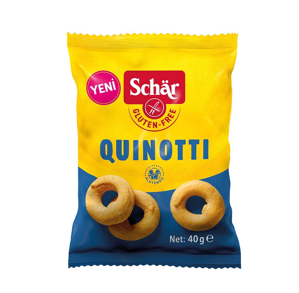 Schar Quinotti Glutensiz Kinoa Halka Kraker