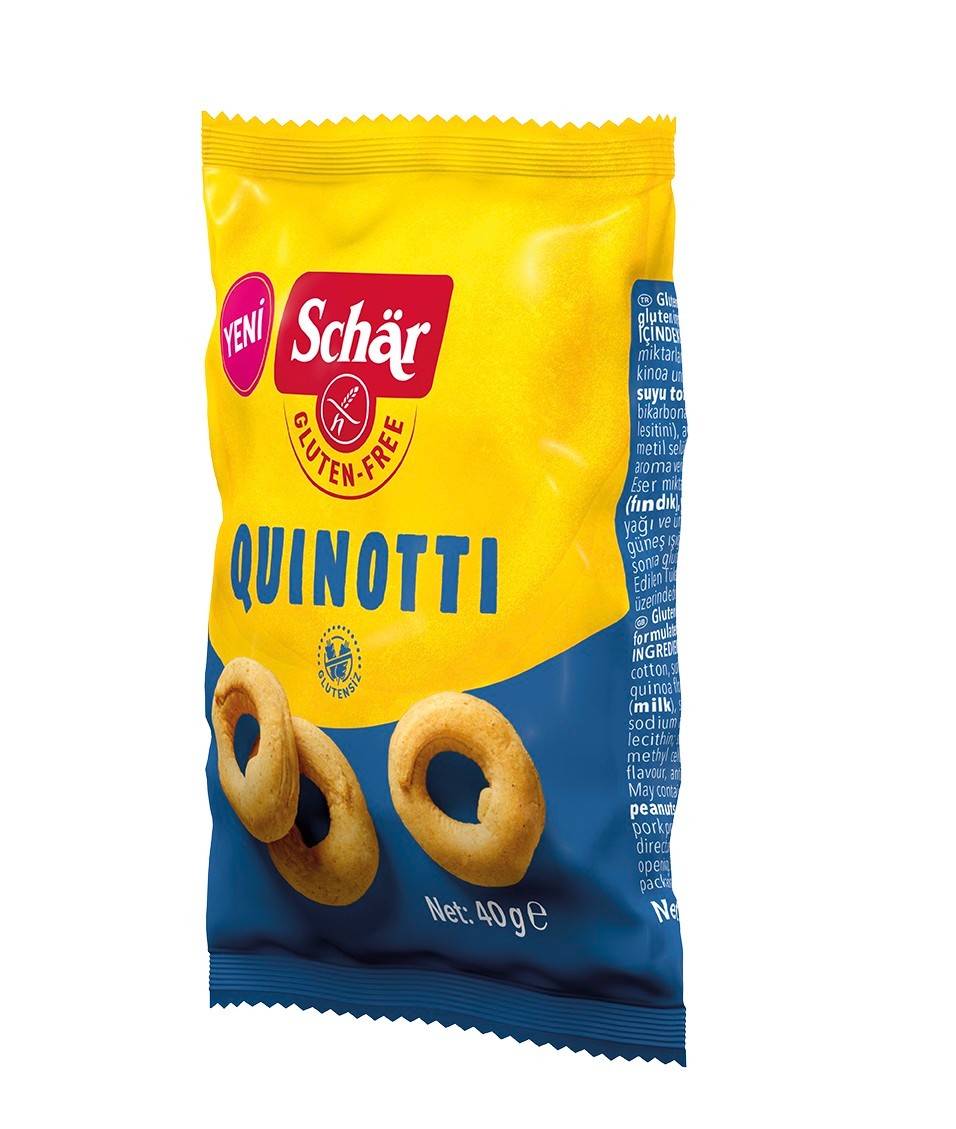 Schar Quinotti Glutensiz Kinoa Halka Kraker