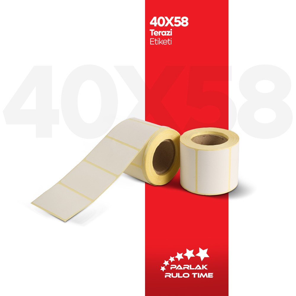 40X58 450 Sarım Terazi Etiketi