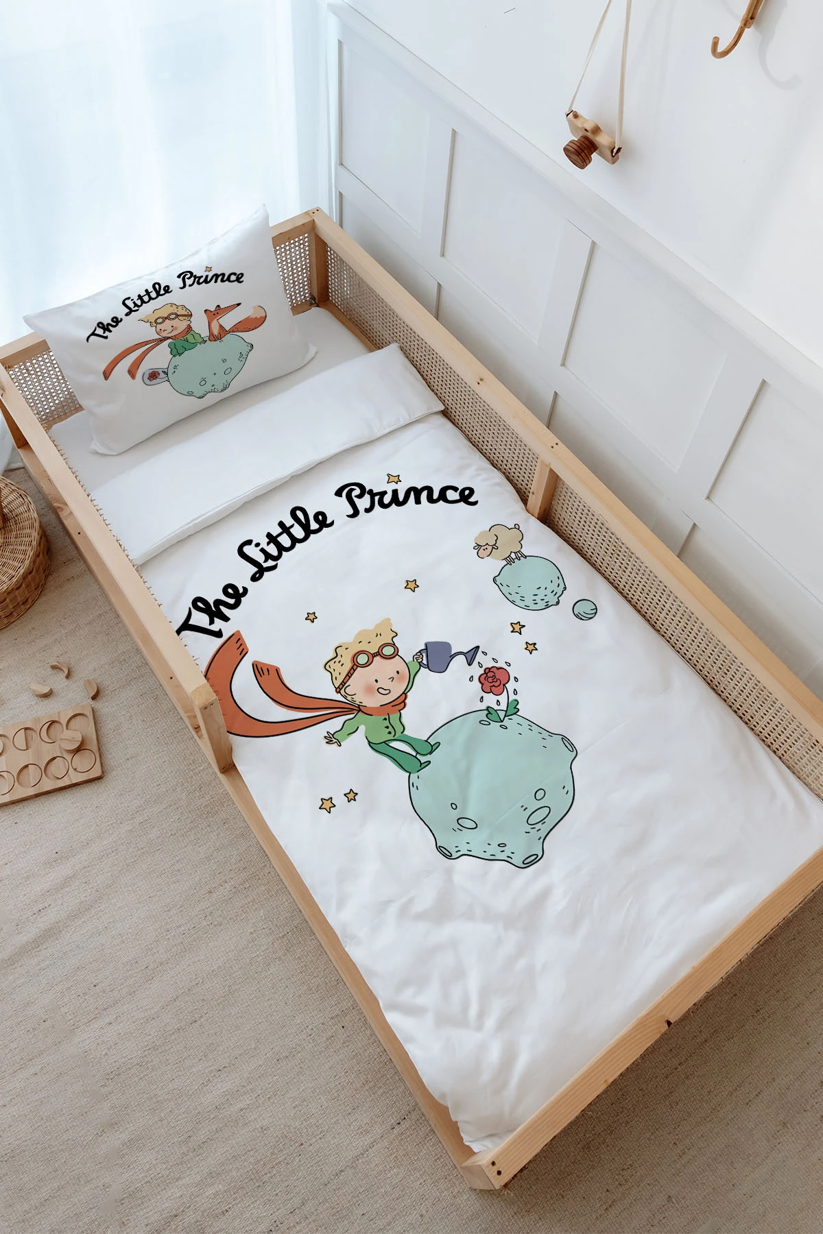 Montessori Nevresim Takımı - Ay'da Küçük Prens