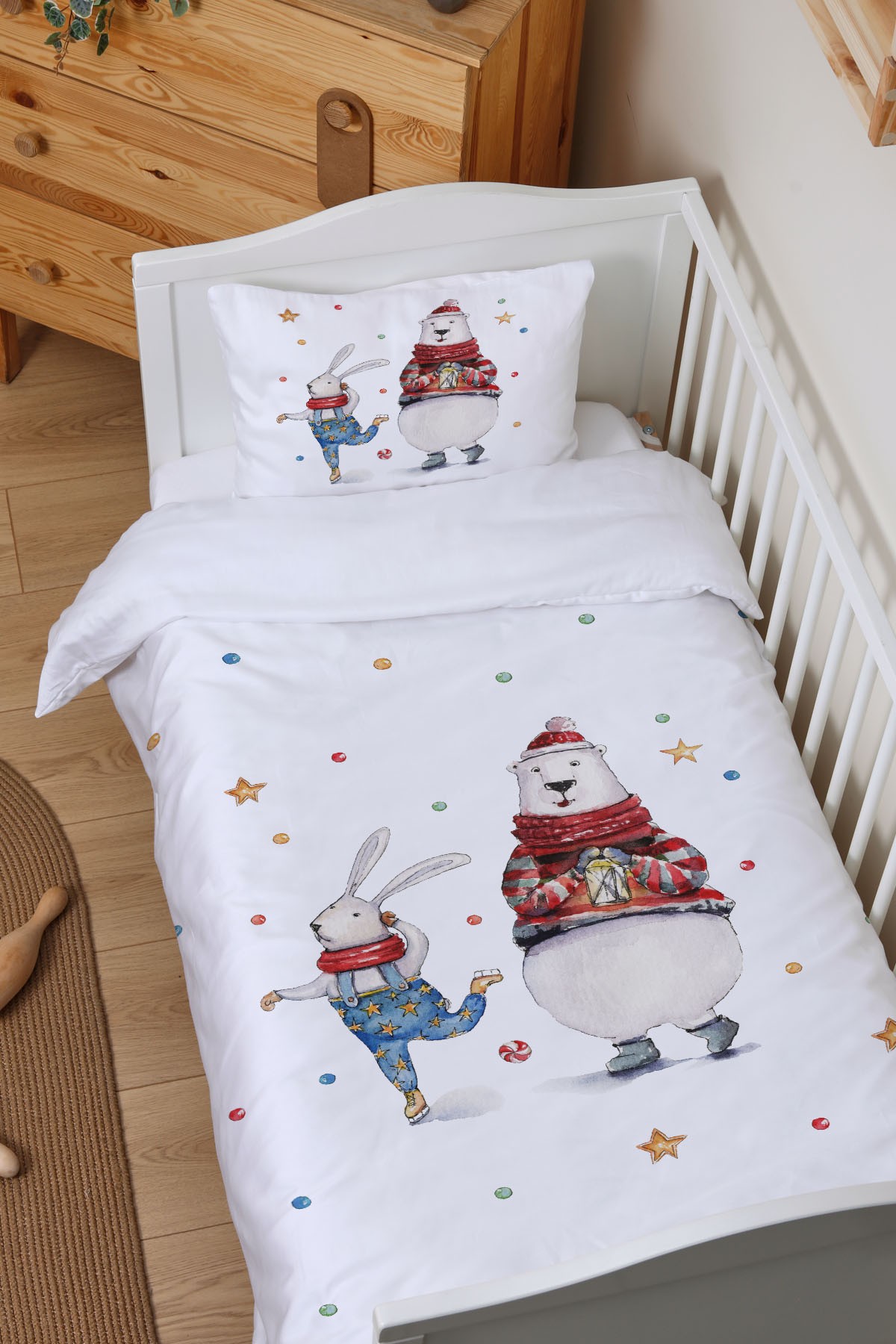 Bebek Boy Nevresim Takımı (100x150) 025