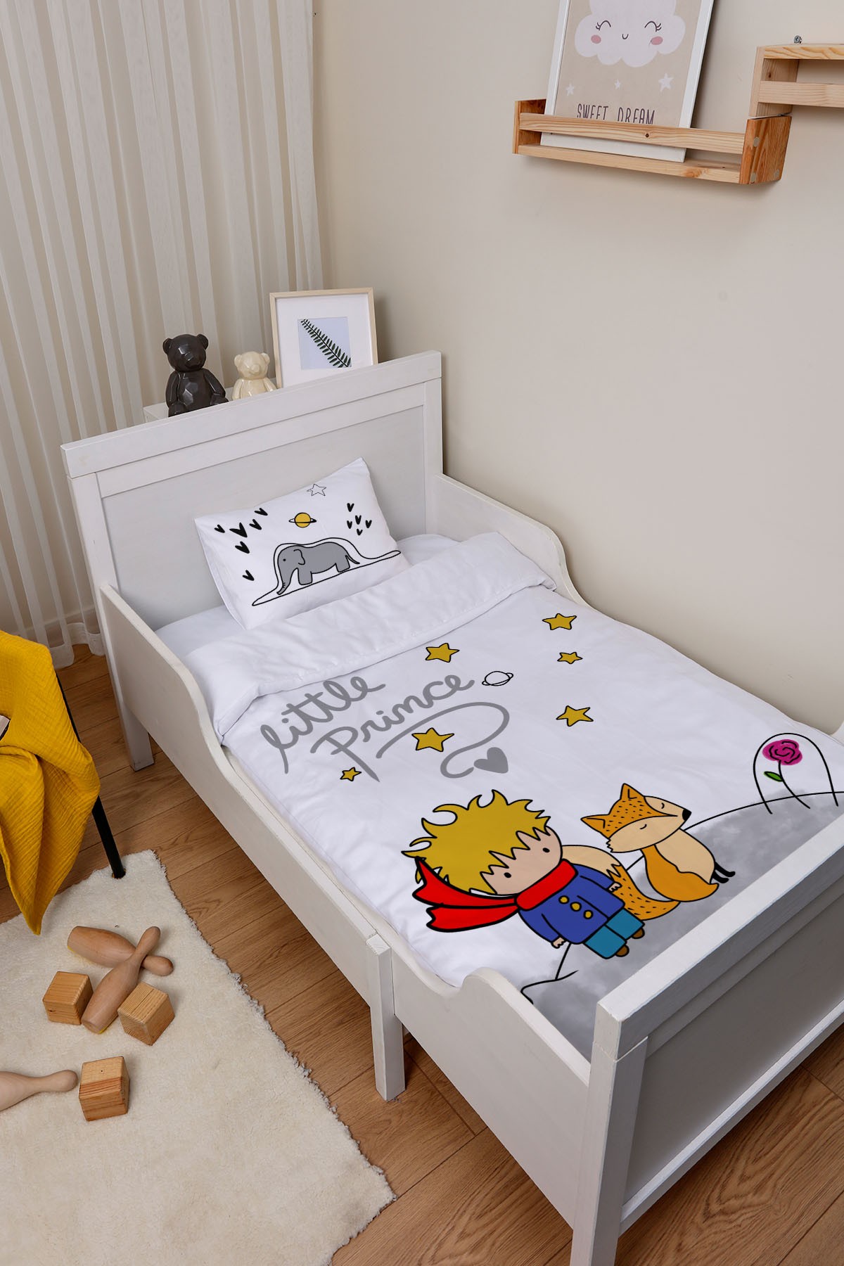 Bebek Boy Nevresim Takımı  (100x150)