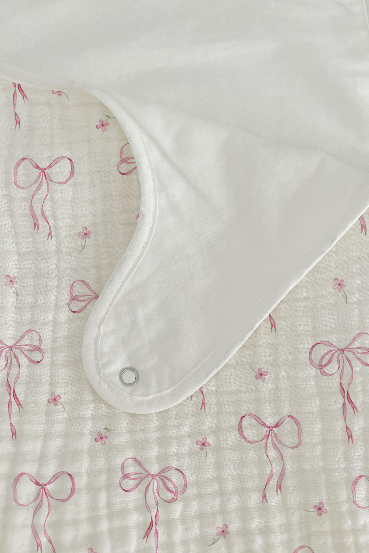 4 Kat Müslin Bebek Uyku Tulumu (0-18 Ay) - Pureline Series - Dainty Bows