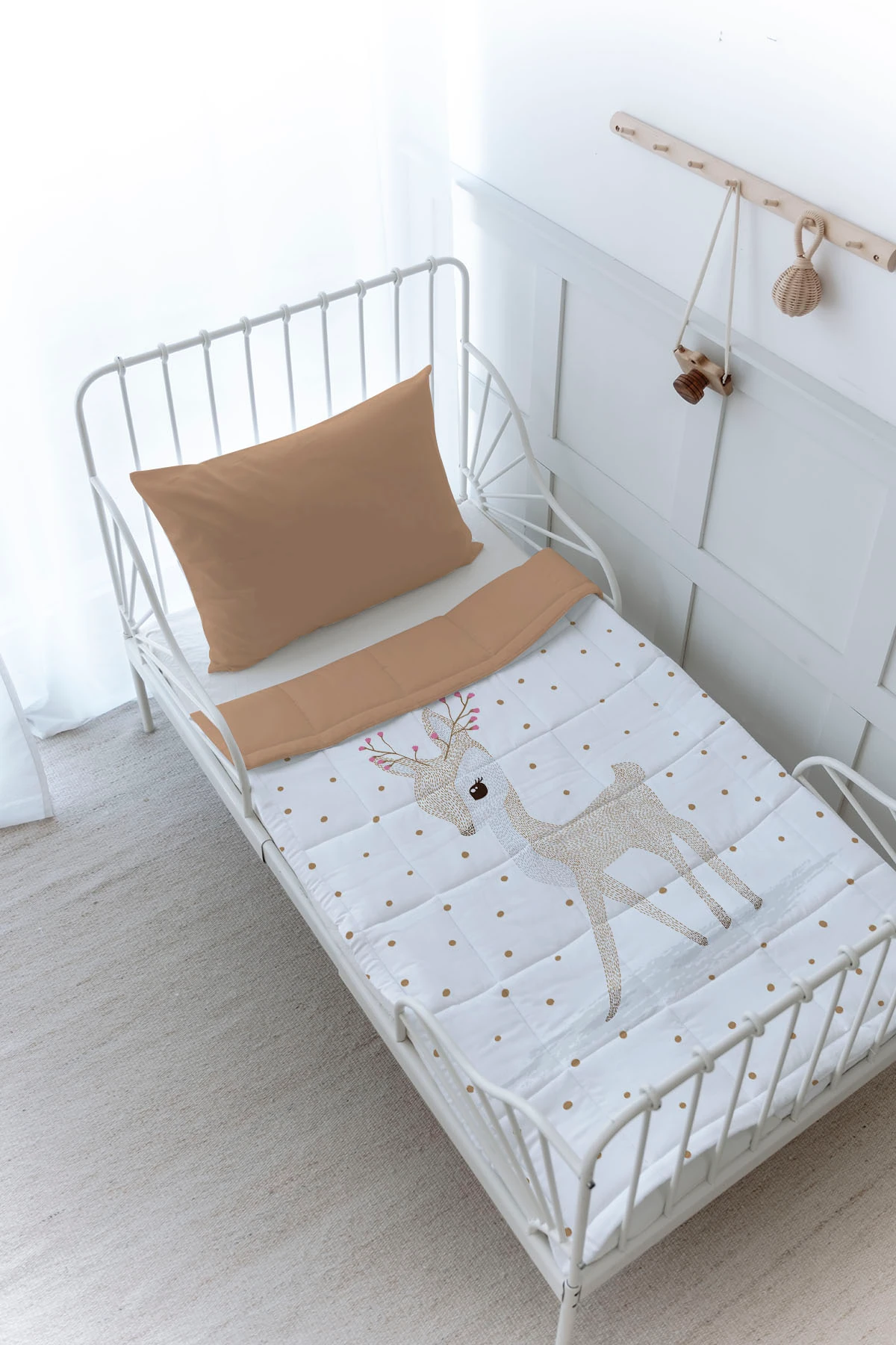 Organik Baskılı Yorgan Seti - Royal Series - Adventure Baby