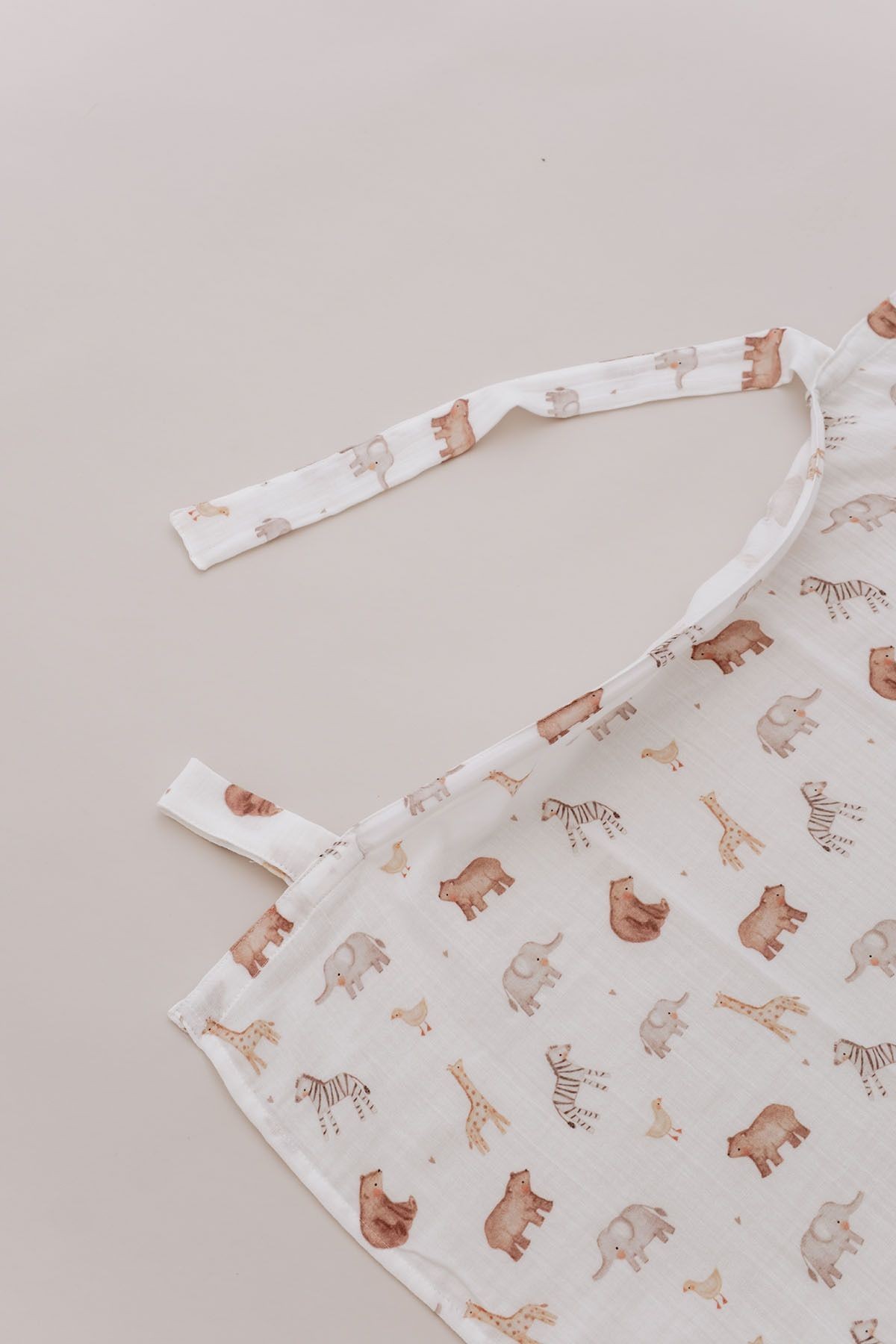 Müslin Emzirme Örtüsü - Pureline Series - Cute Animals