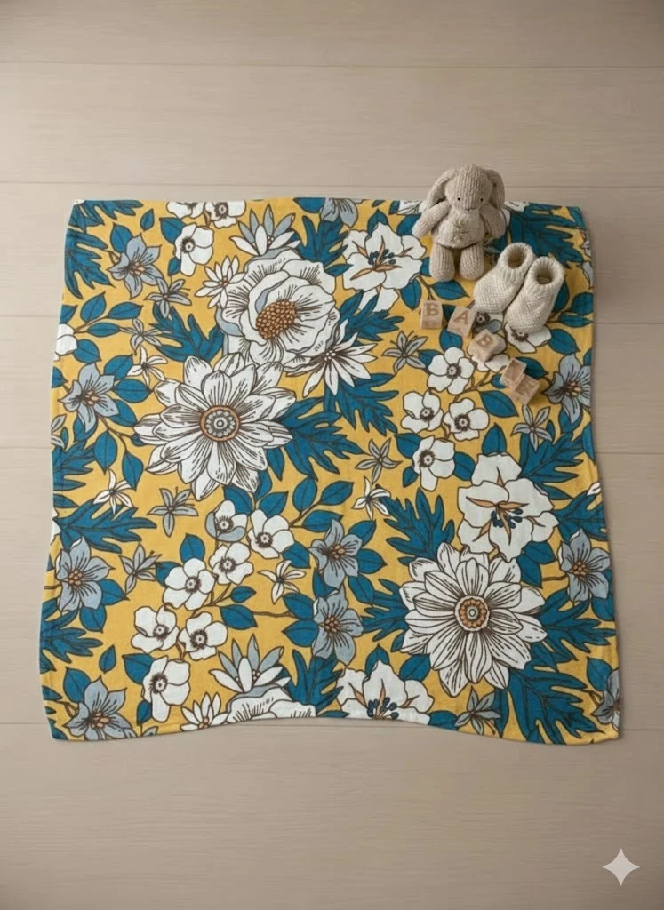 2 Kat Müslin Örtü