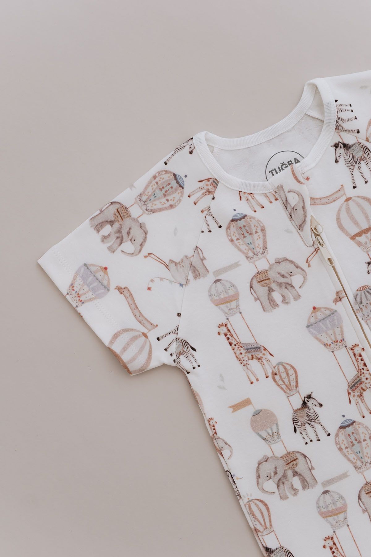 0.5 TOG Yazlık Bebek Ve Çocuk Uyku Tulumu - Pureline Series - Dreamland Safari