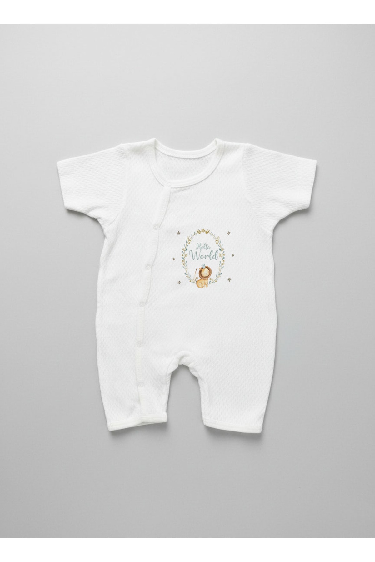 Jakarlı Romper Body - For Baby - Little Lion