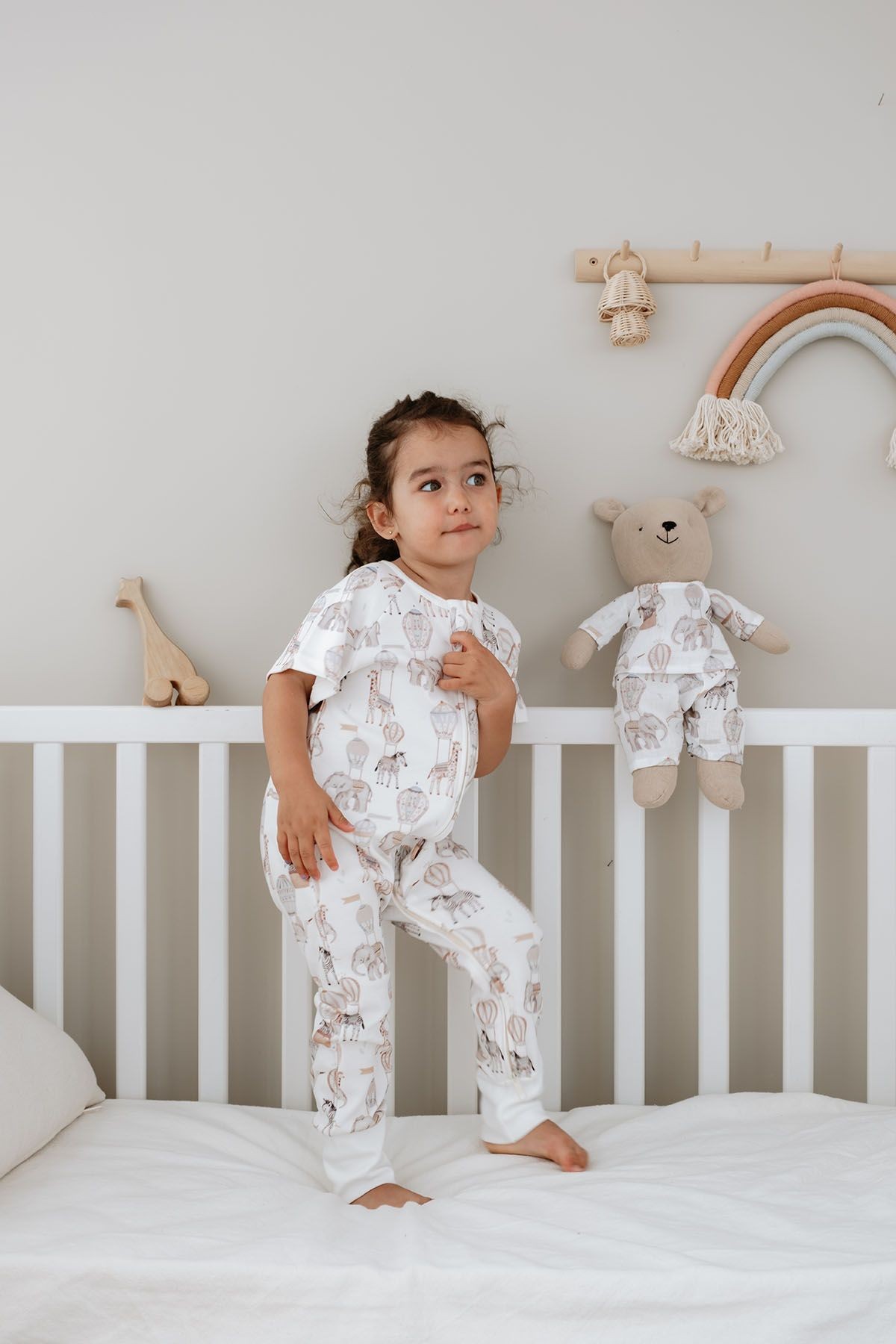 0.5 TOG Yazlık Bebek Ve Çocuk Uyku Tulumu - Pureline Series - Dreamland Safari