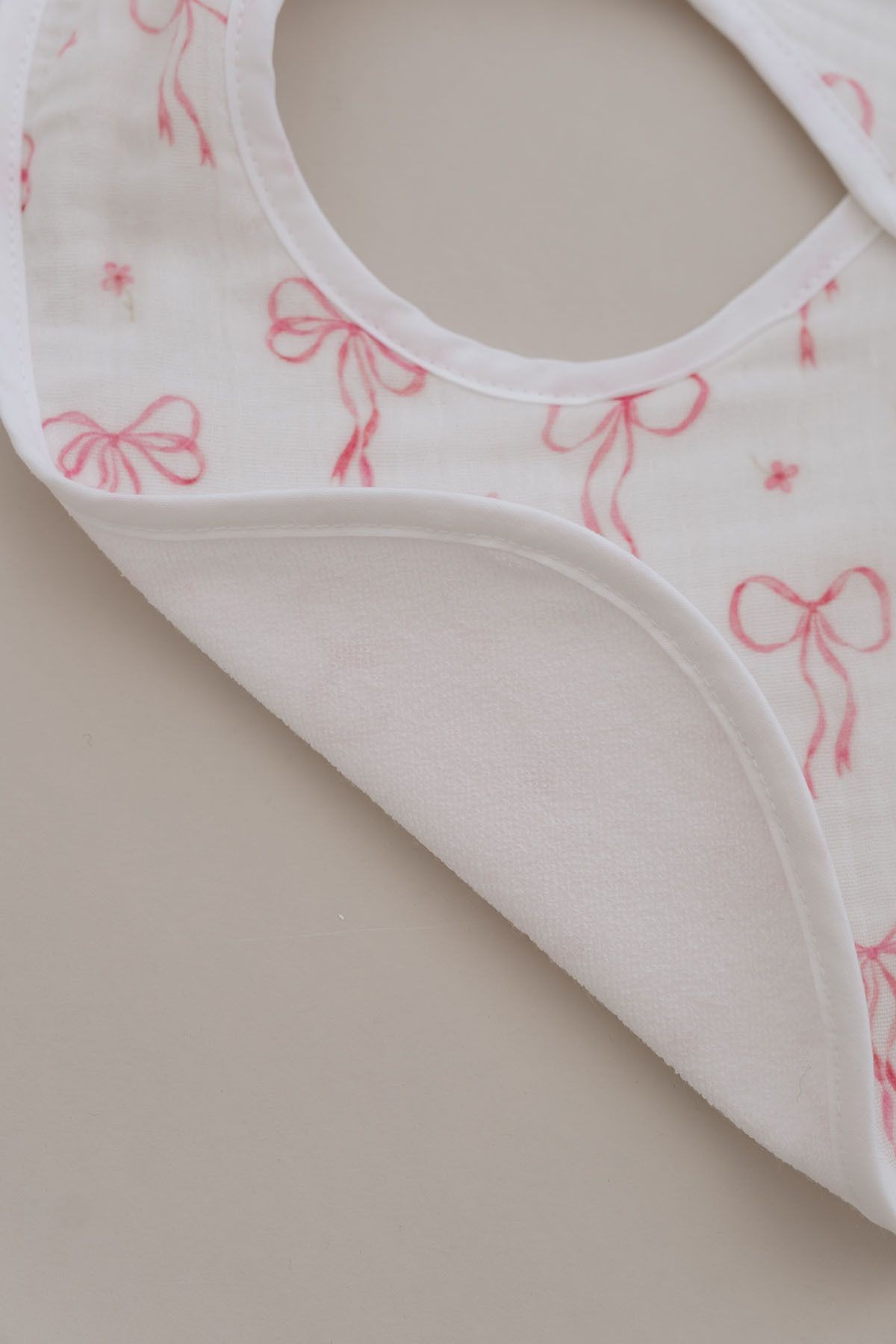 Müslin Önlük ve Omuz Bezi - Pureline Series - Dainty Bows
